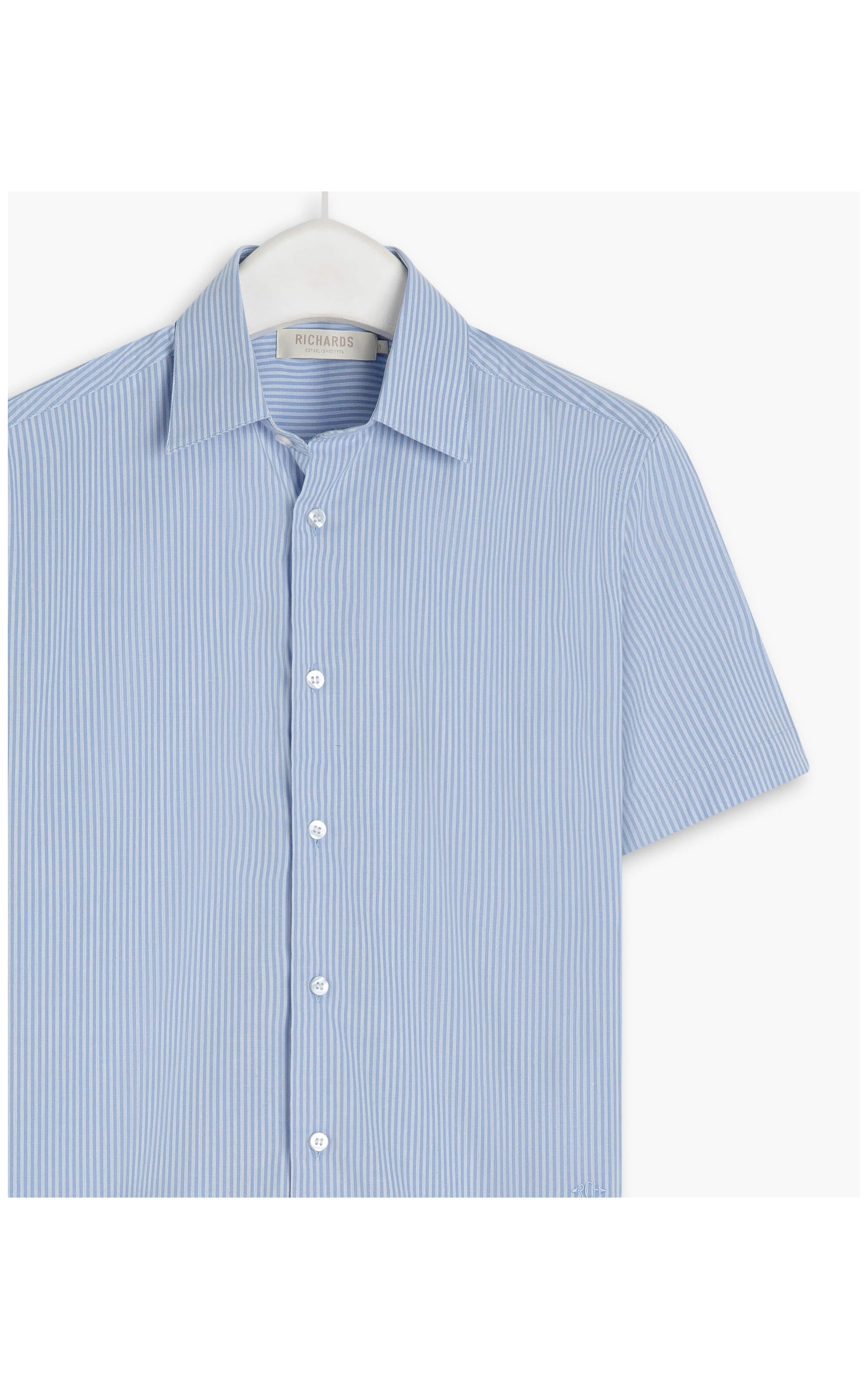 Camisa Fio Tinto Mike Mc Azul Claro