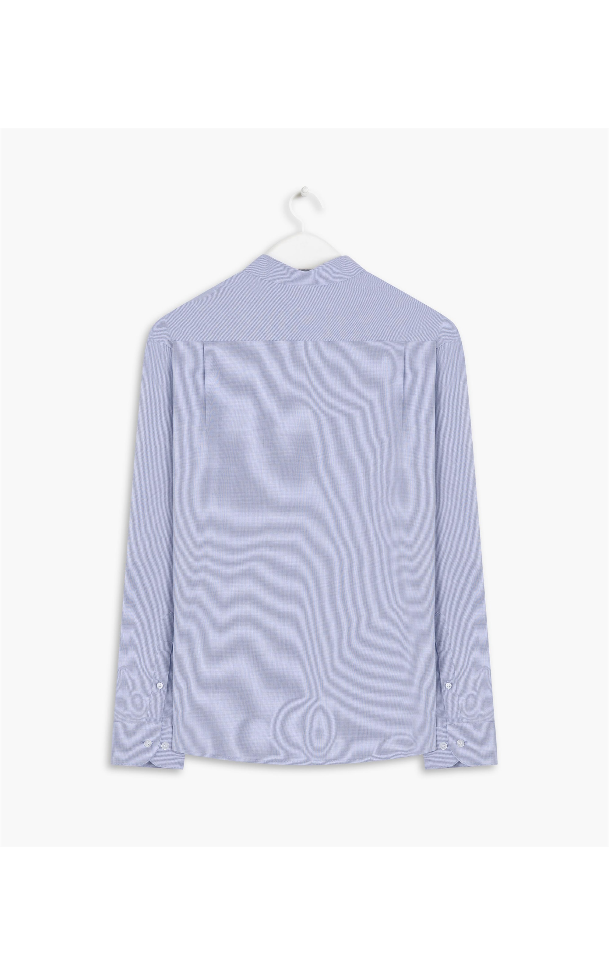 Camisa Firenze Pied Coq Ml Marinho