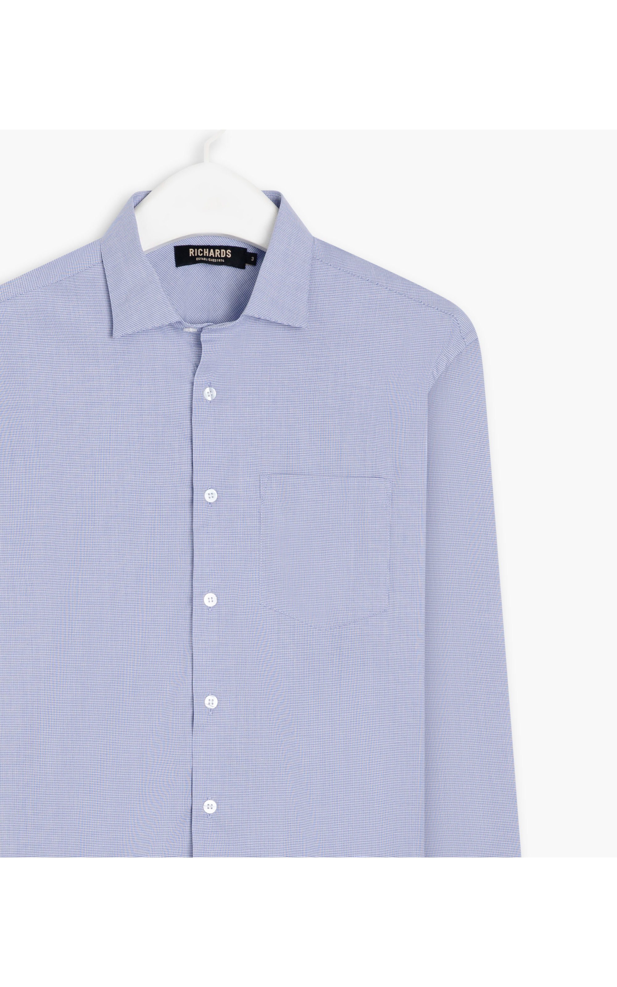 Camisa Firenze Pied Coq Ml Marinho