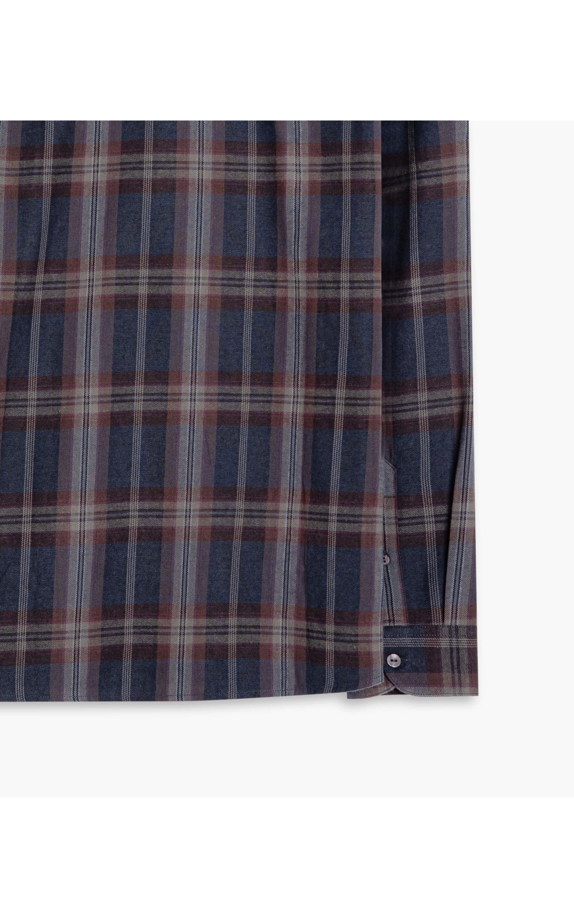 Camisa Flanela Caique Ml Marrom