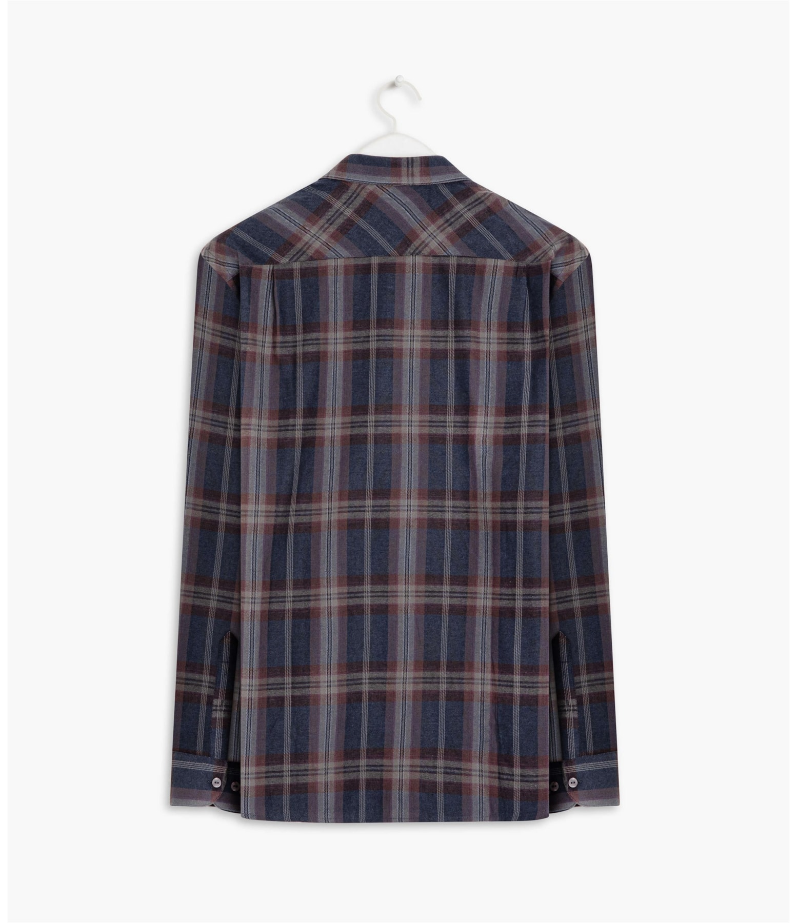 Camisa Flanela Caique Ml Marrom