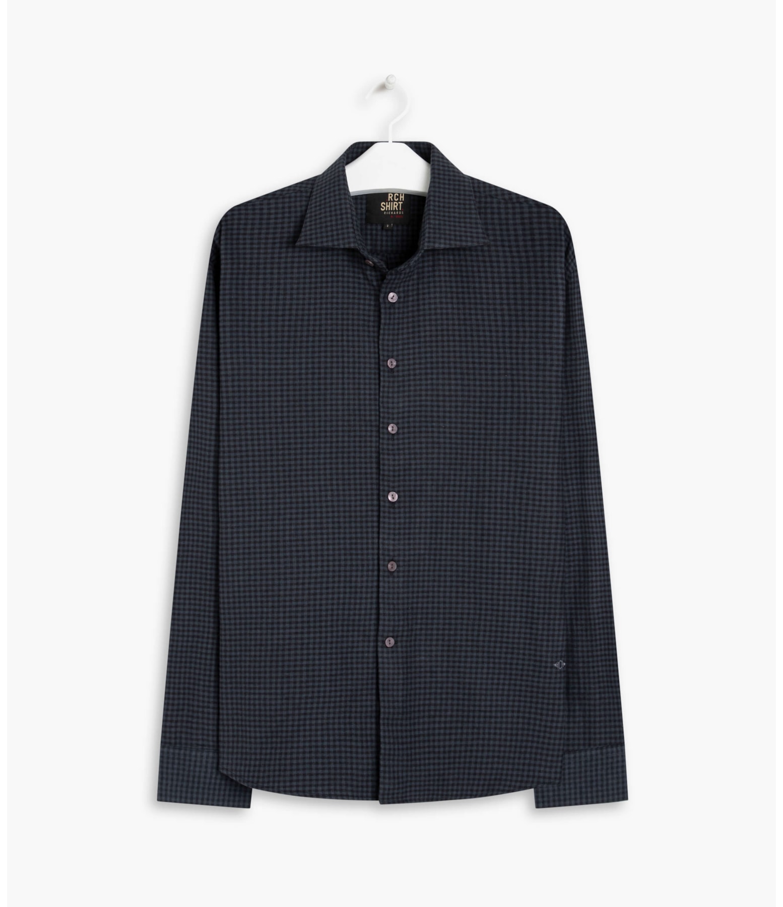 Camisa Flanela Emanuel Ml Azul Bic