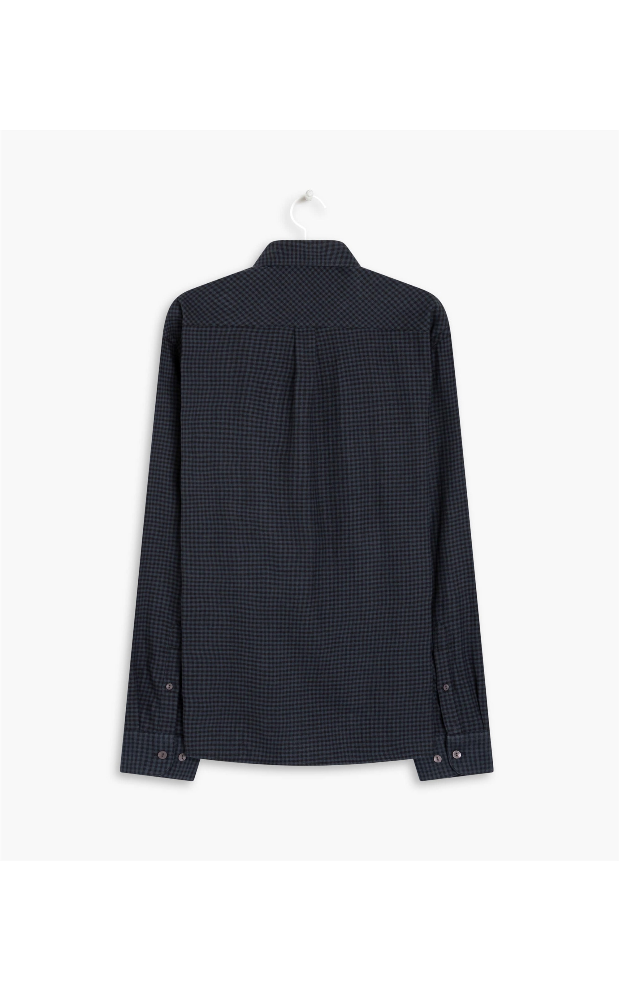 Camisa Flanela Emanuel Ml Azul Bic