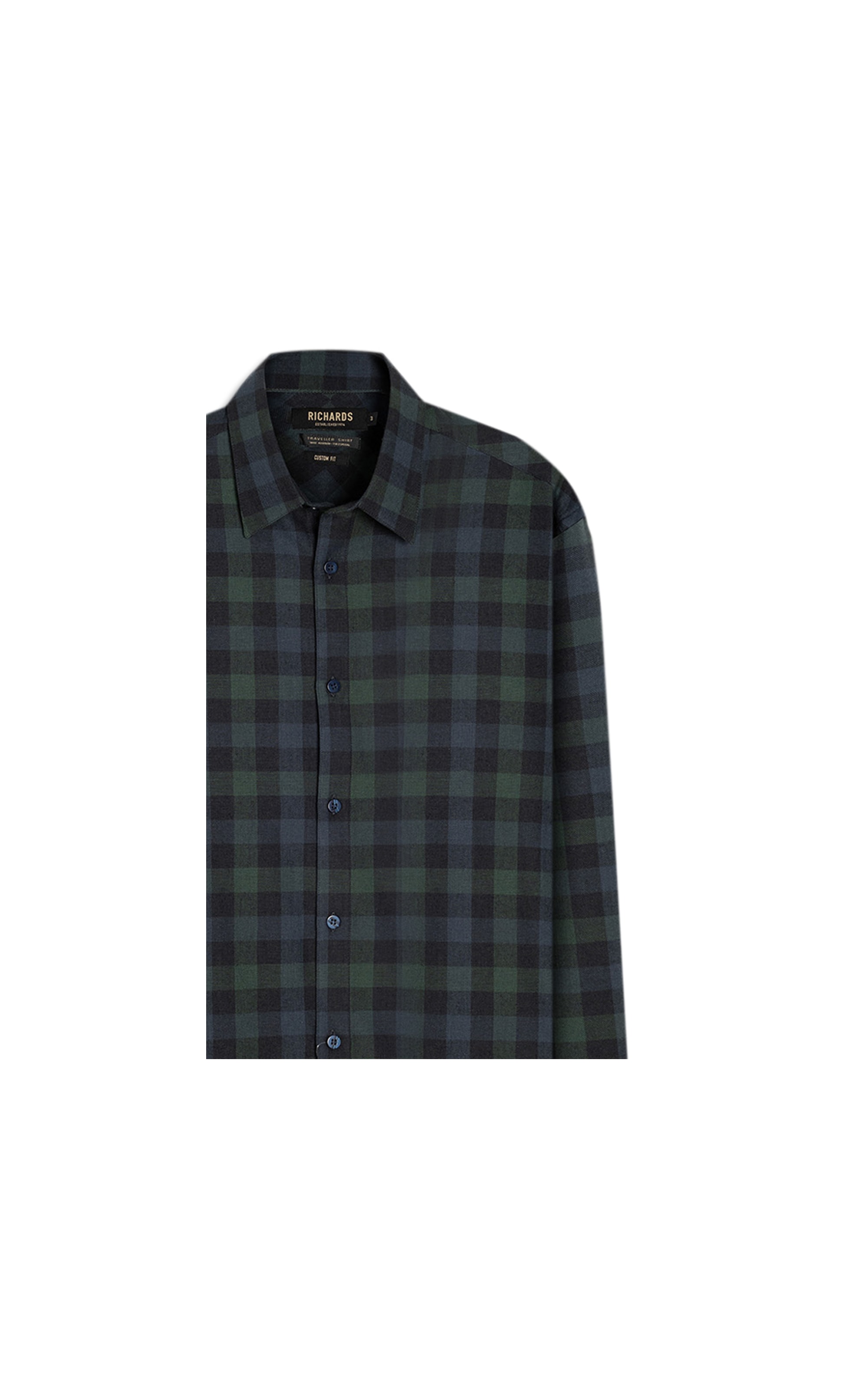Camisa Flanela  Gérson Verde Escuro