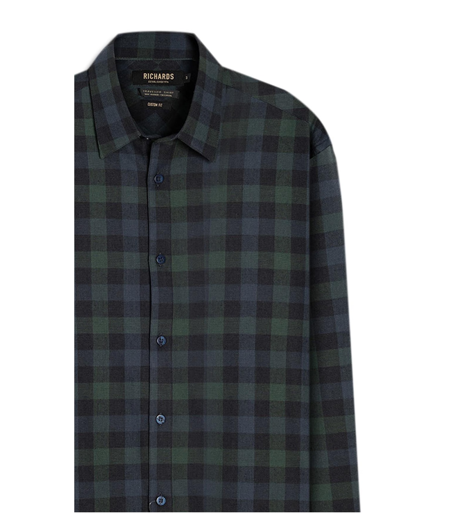 Camisa Flanela  Gérson Verde Escuro
