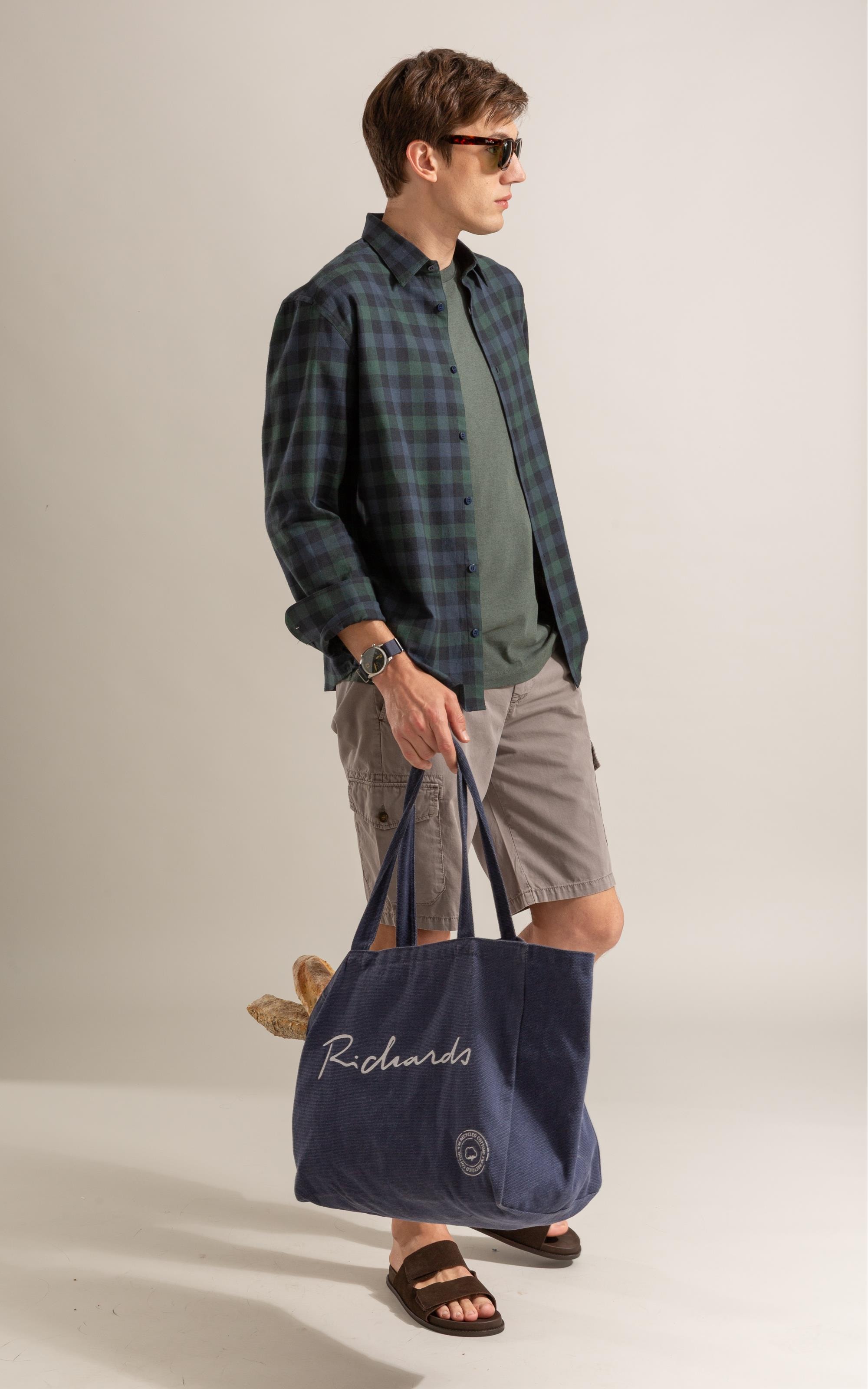 Camisa Flanela  Gérson Verde Escuro