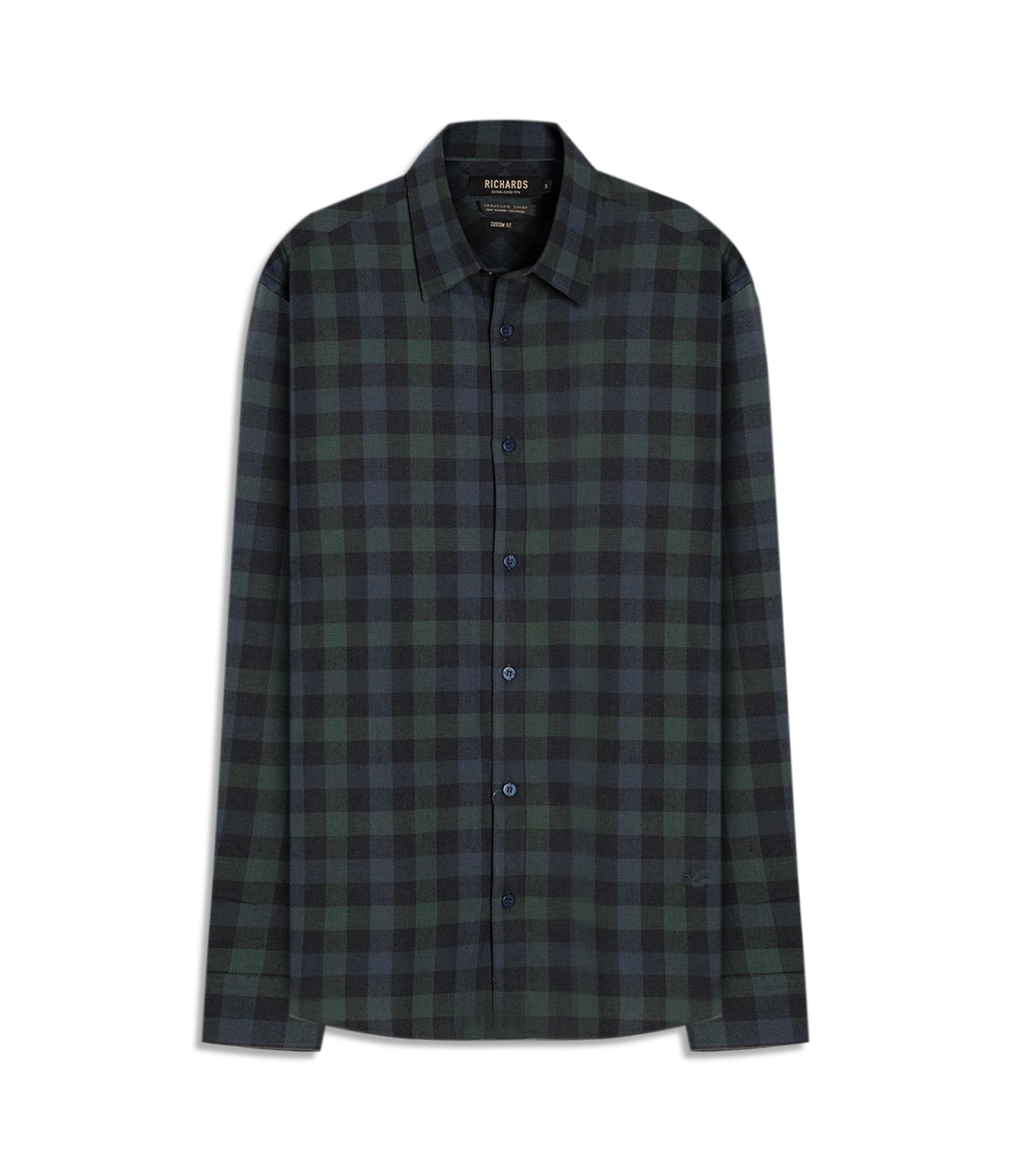 Camisa Flanela  Gérson Verde Escuro