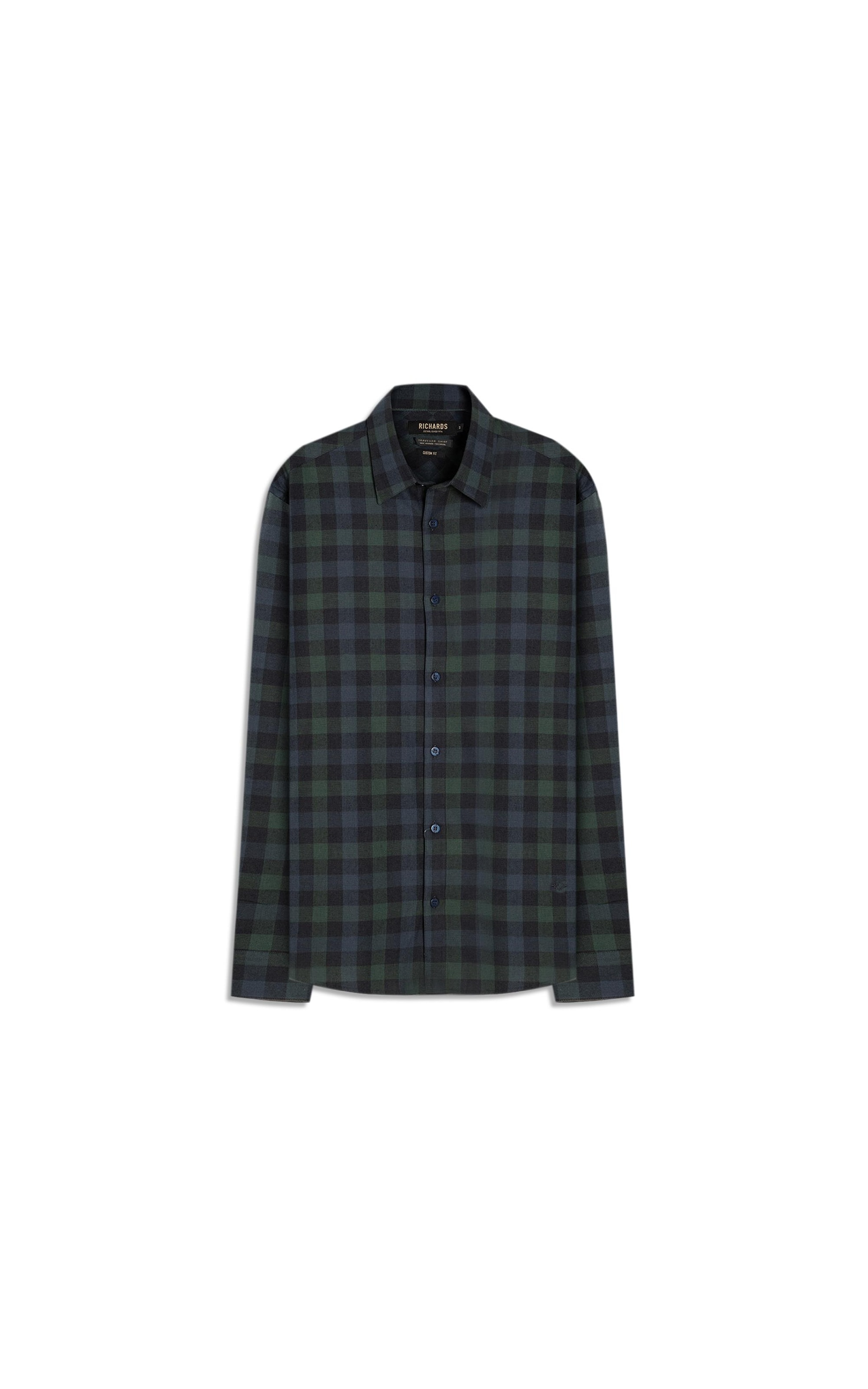 Camisa Flanela  Gérson Verde Escuro
