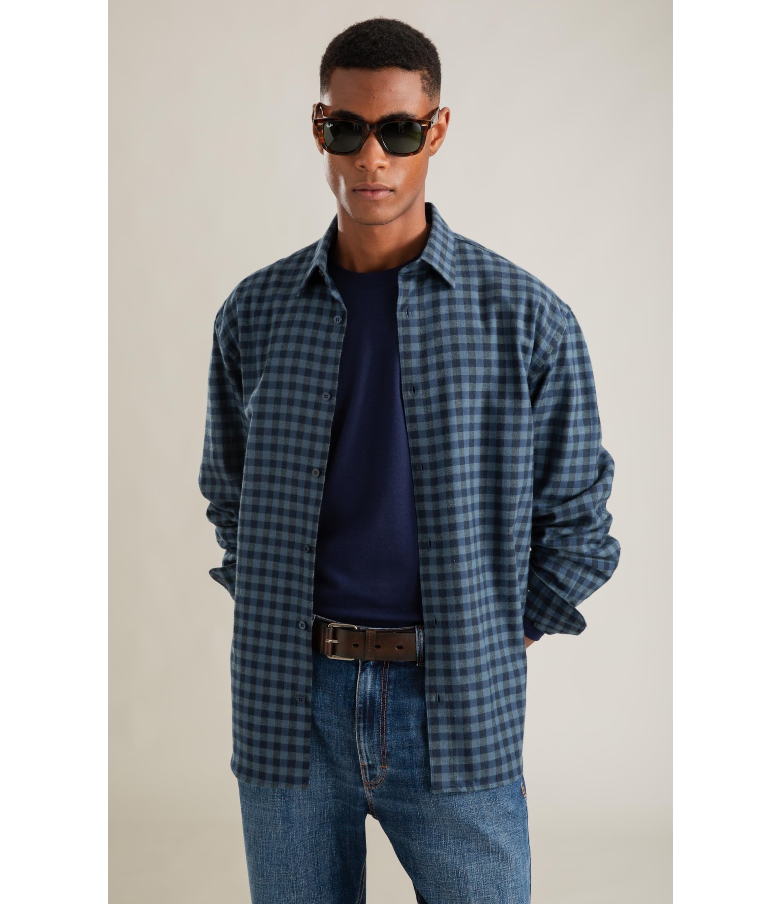 Camisa Flanela Jair Ml Marinho