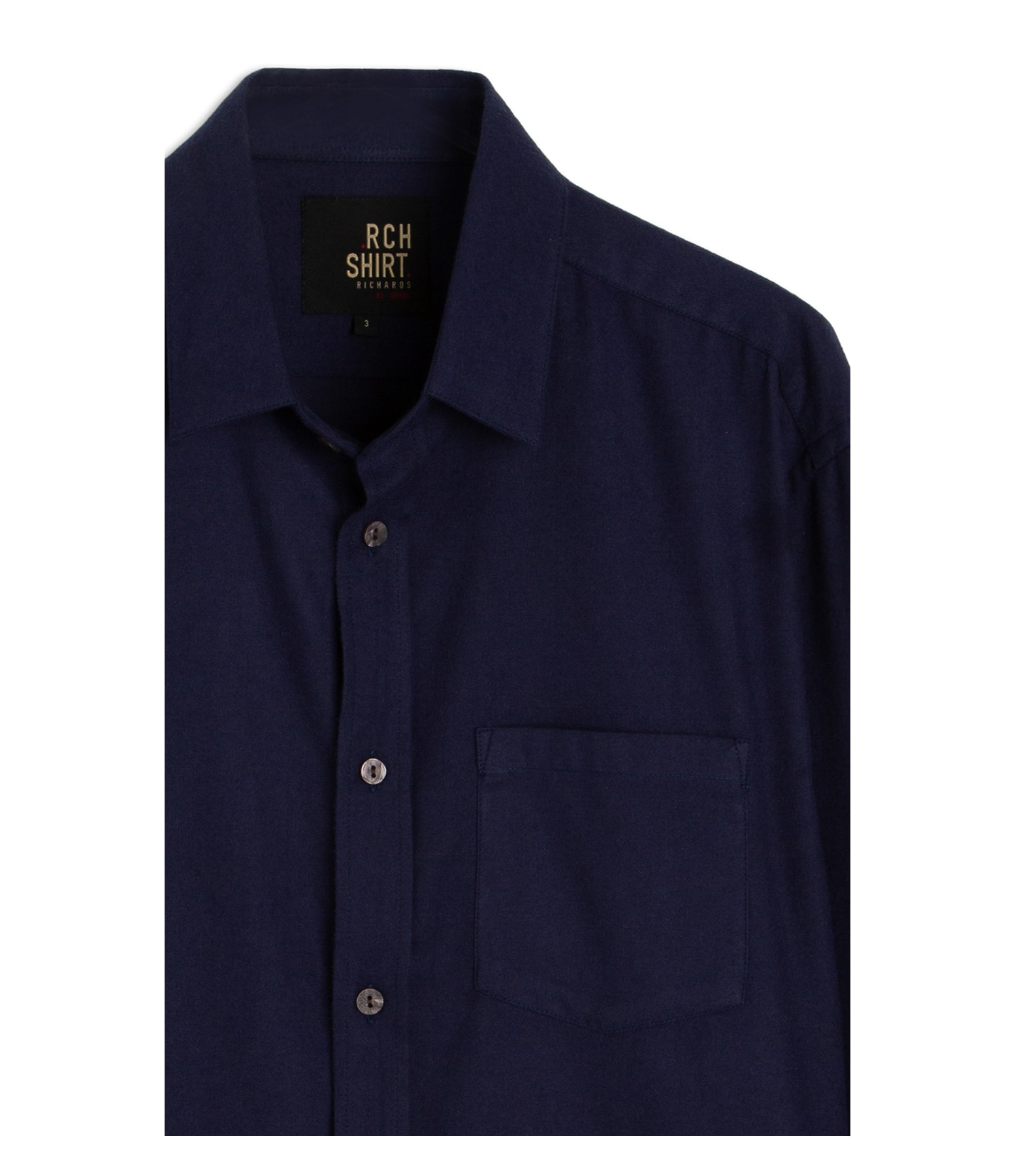 Camisa Flanela Jonas Ml Dark Navy