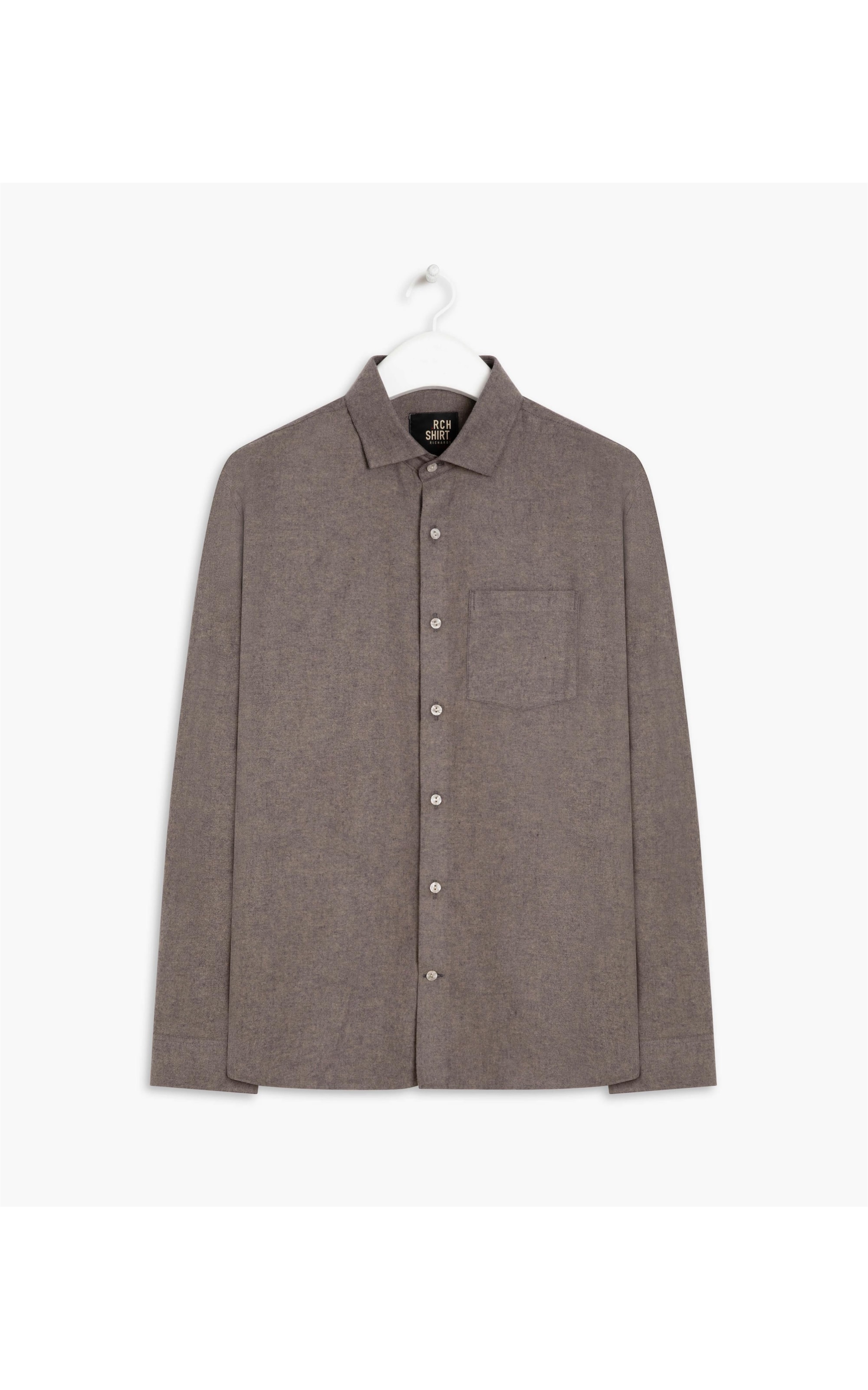 Camisa Flanela Lisa One Ml Charcoal