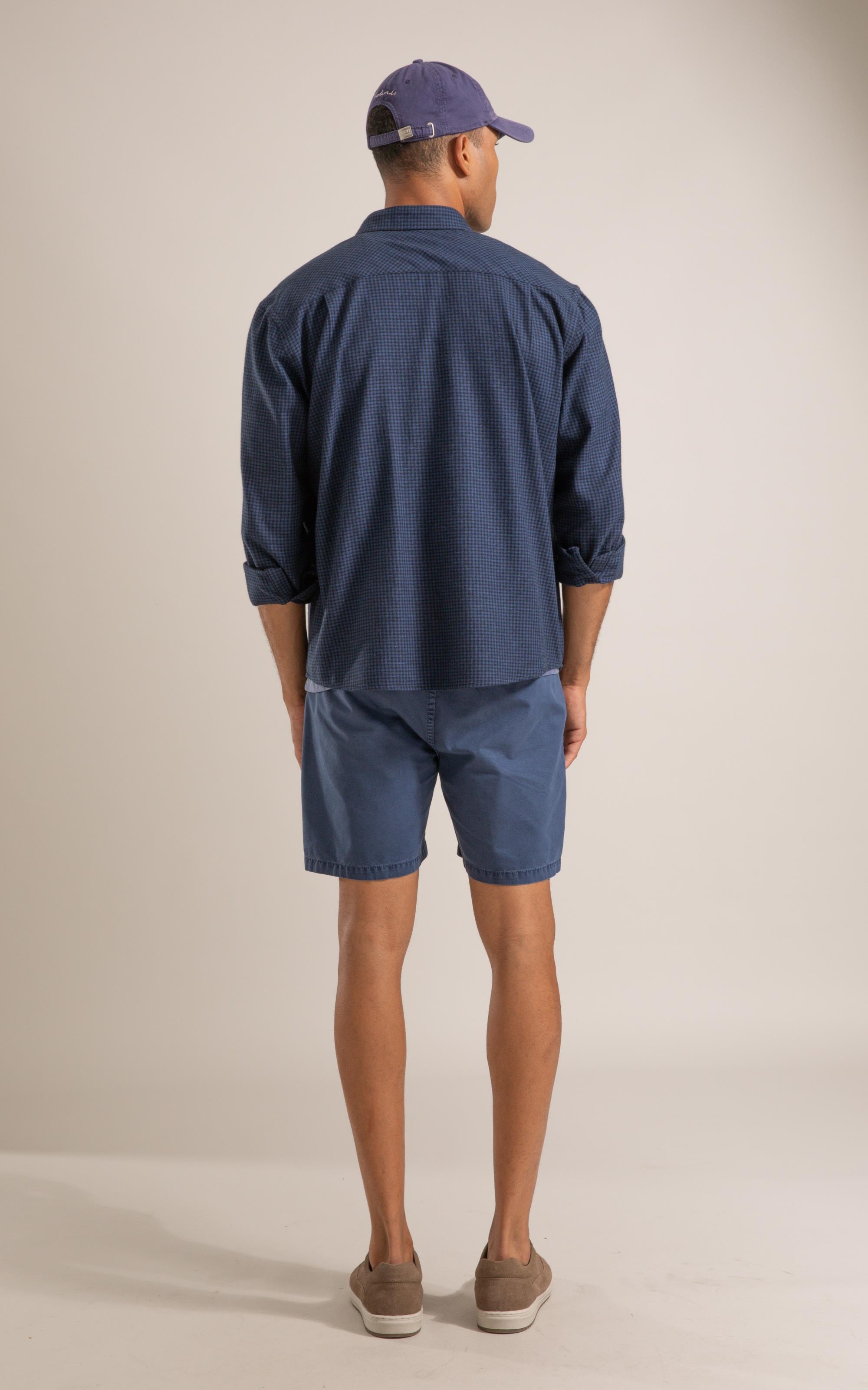 Camisa Flanela  Matheus Azul Jeans