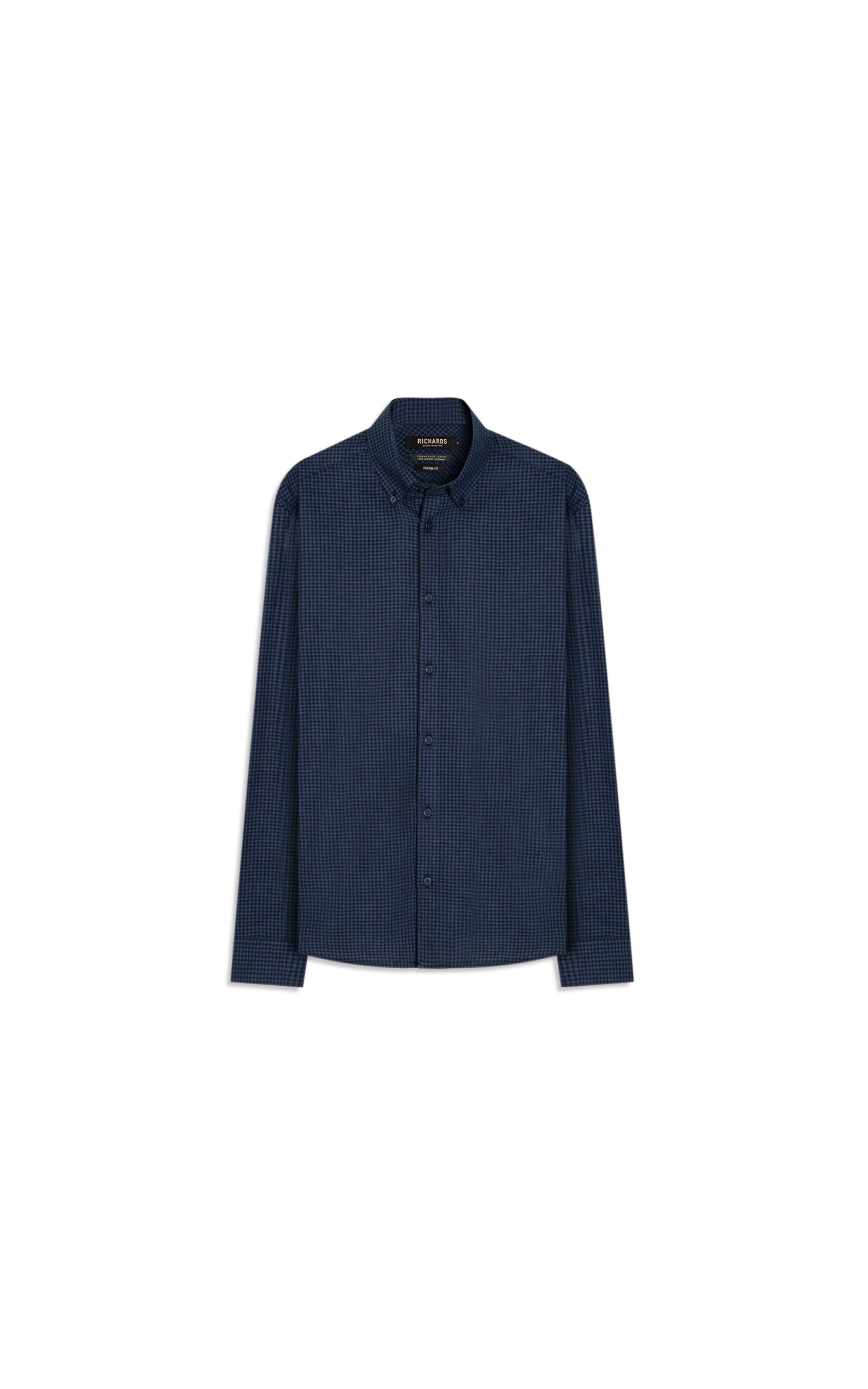 Camisa Flanela  Matheus Azul Jeans