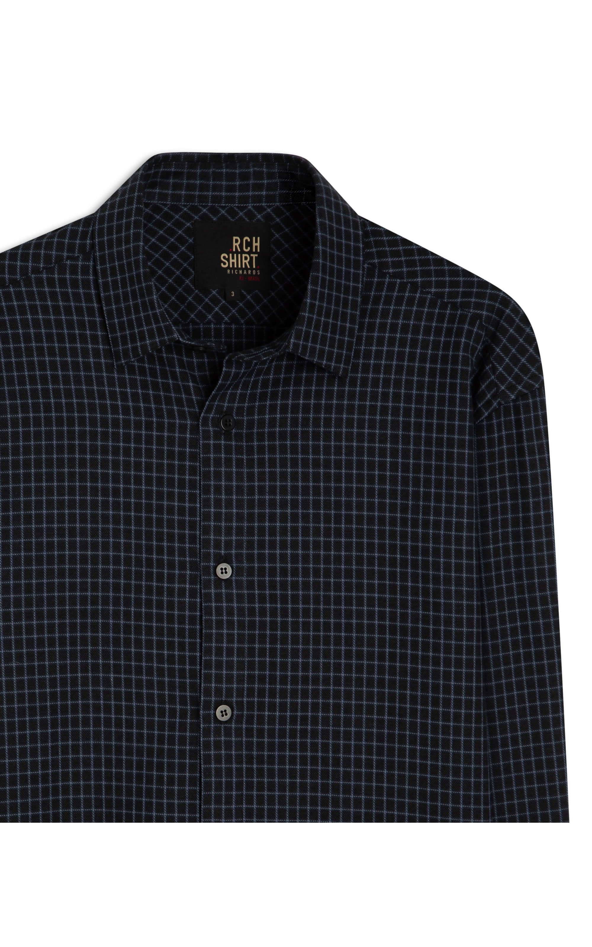 Camisa Flanela Mauro Ml Azul Jeans