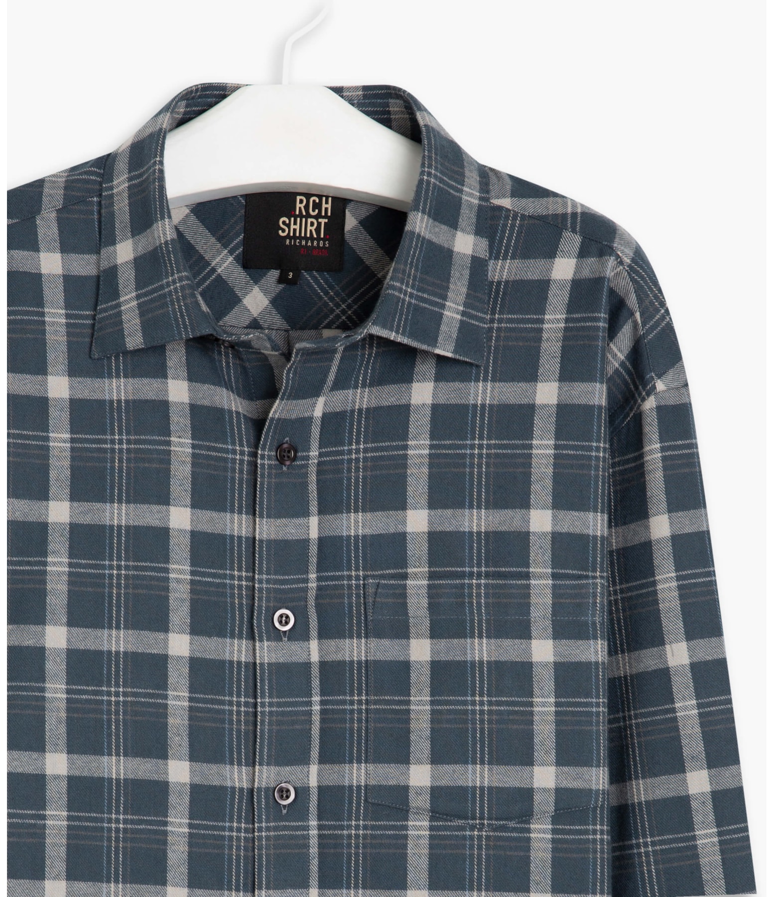 Camisa Flanela Milton Ml Marinho
