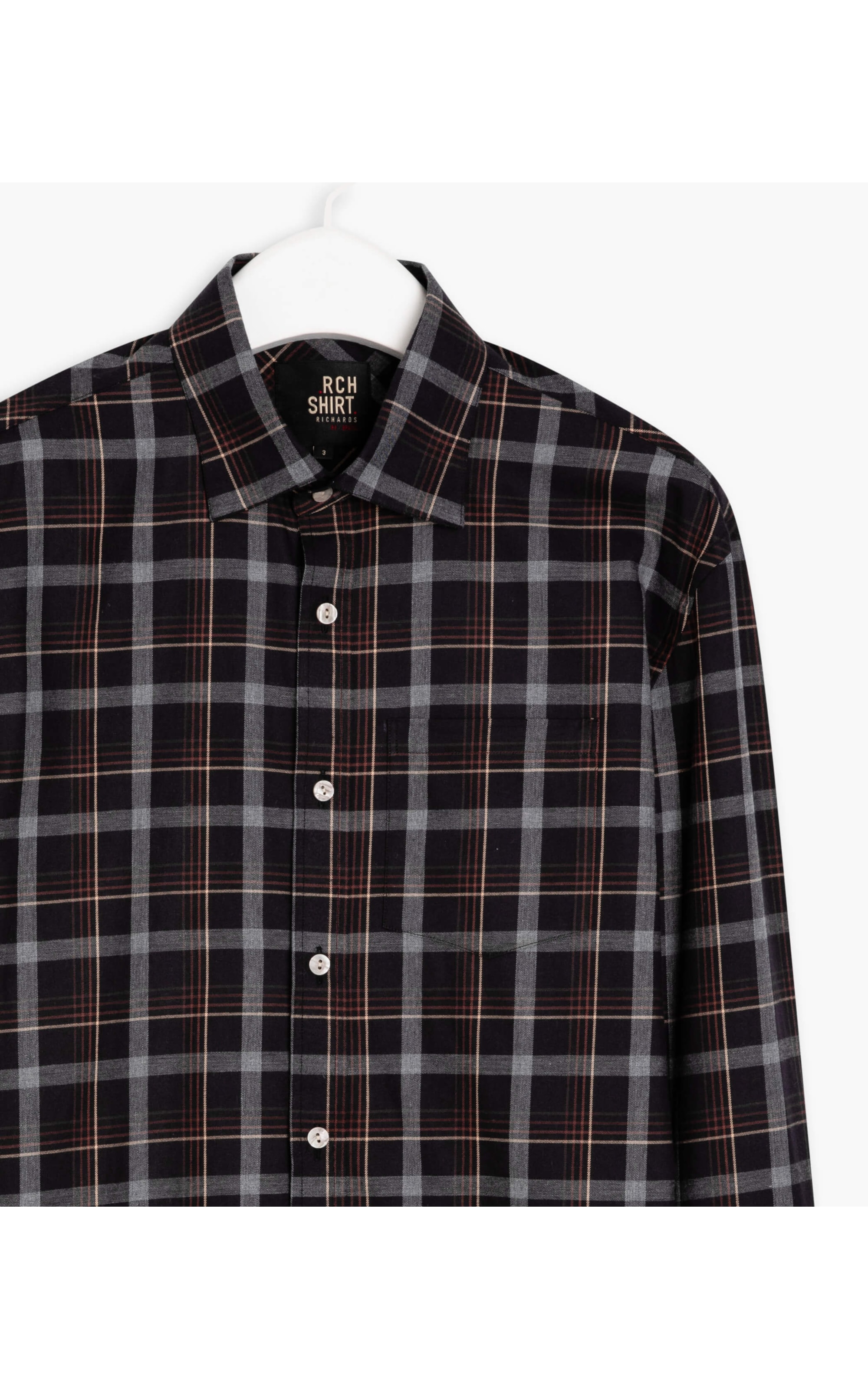 Camisa Flanela Milton Ml Preto