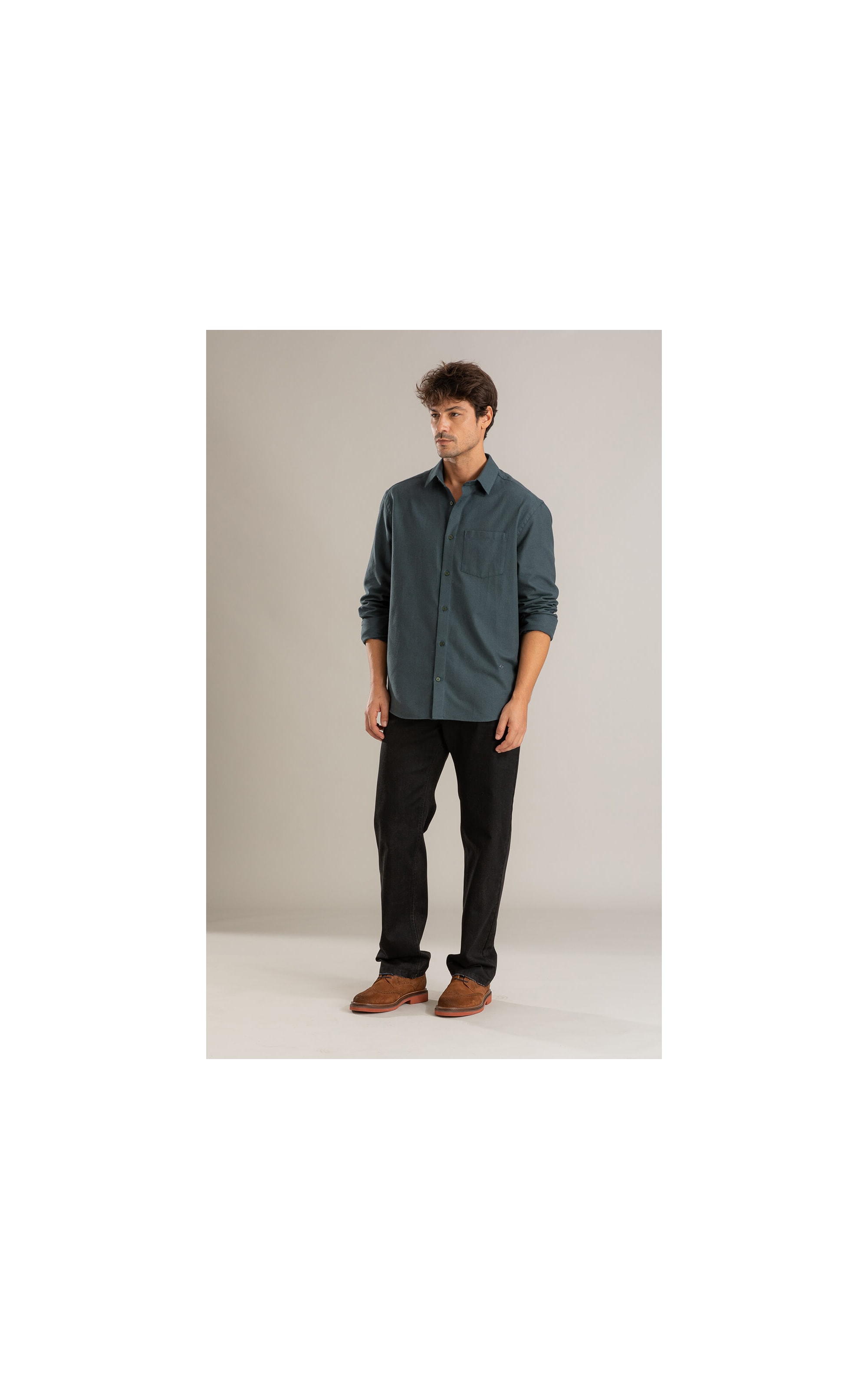 Camisa Flanela Noa Ml Floresta