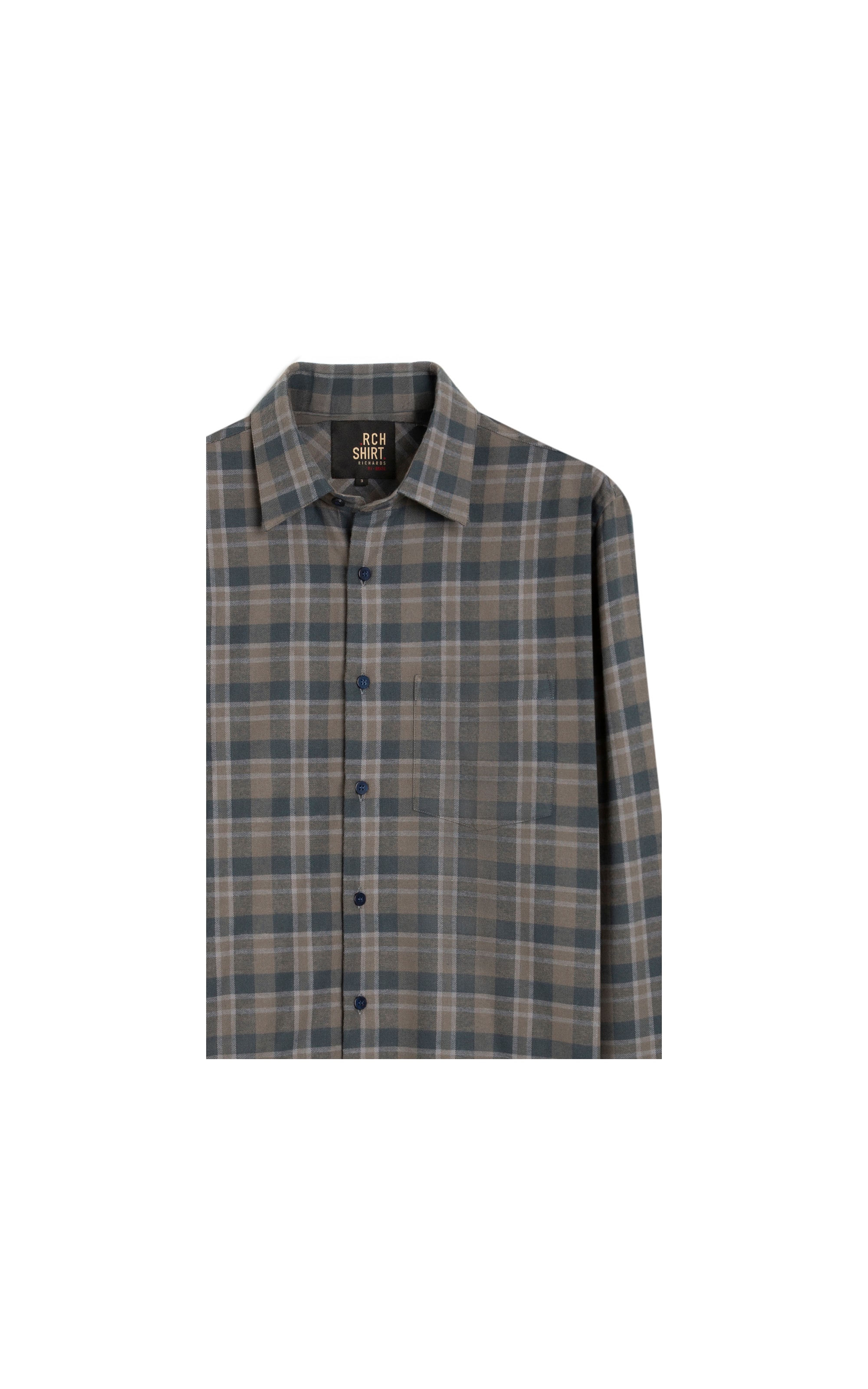 Camisa Flanela Paulo Ml Grafite