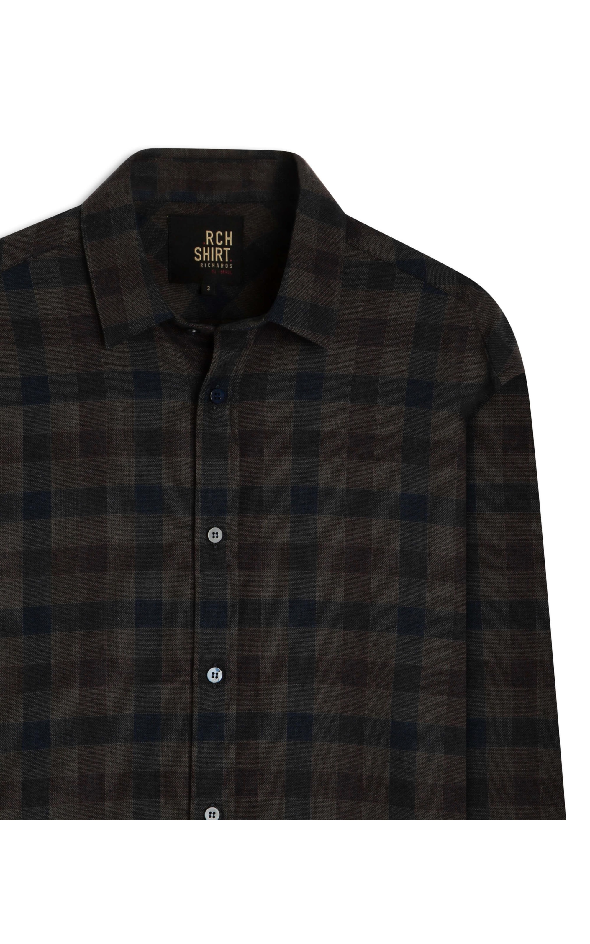 Camisa Flanela Ronaldo Ml Grafite