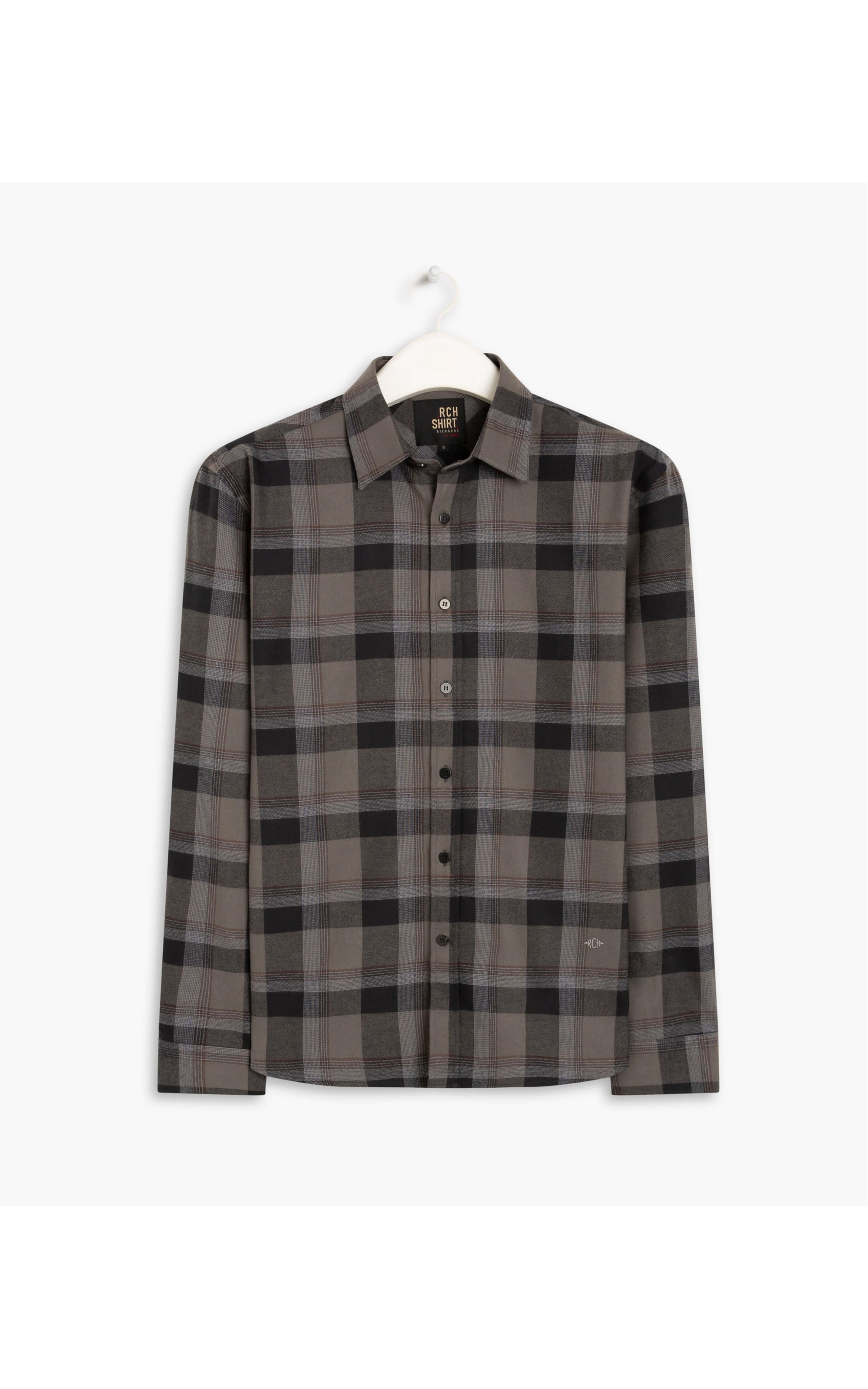 Camisa Flanela Wesley Ml Grafite