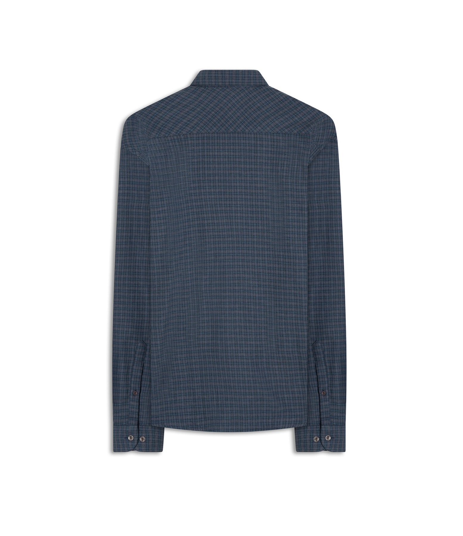 Camisa Flanela Xadrez Daniel Azul Jeans