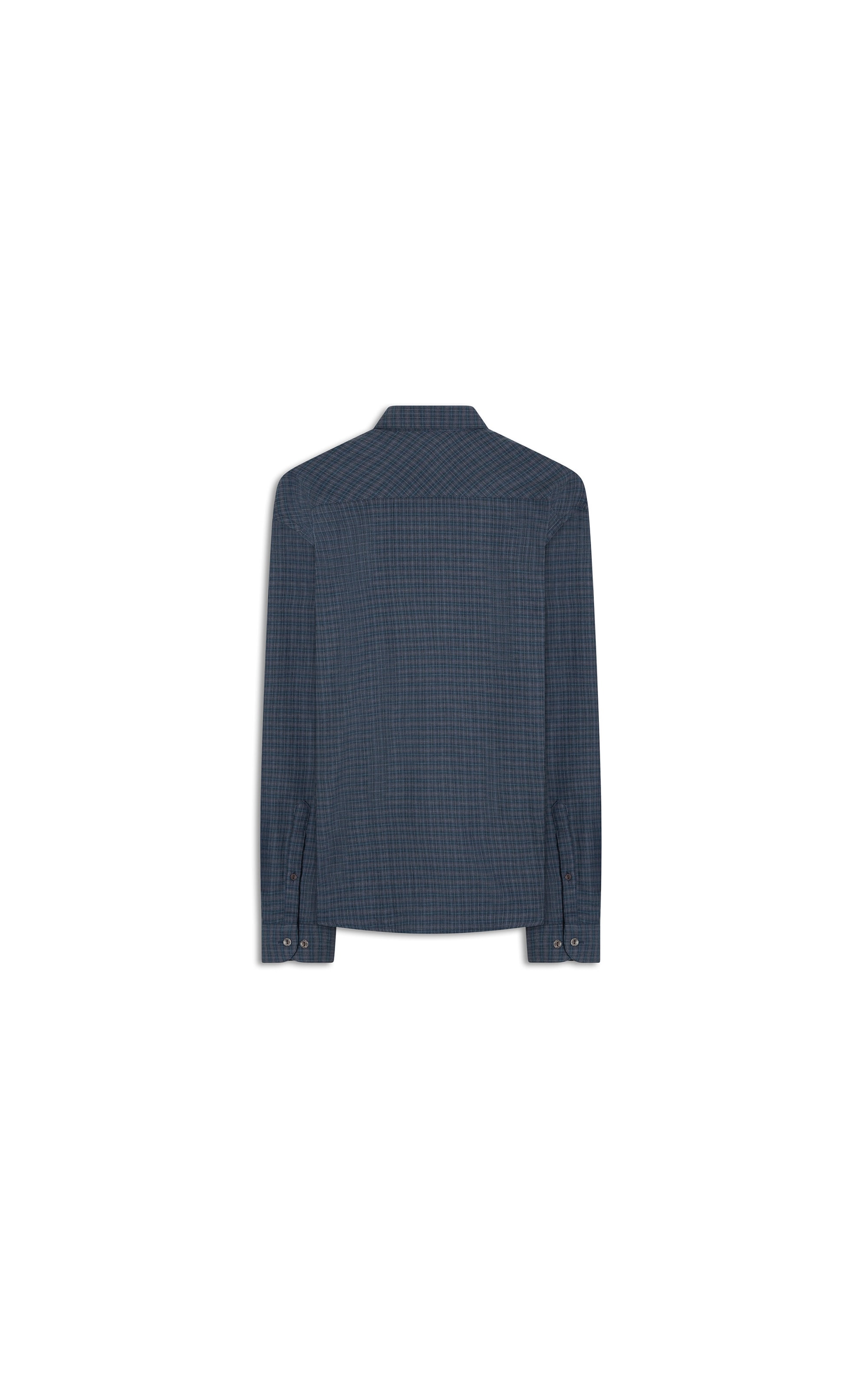 Camisa Flanela Xadrez Daniel Azul Jeans