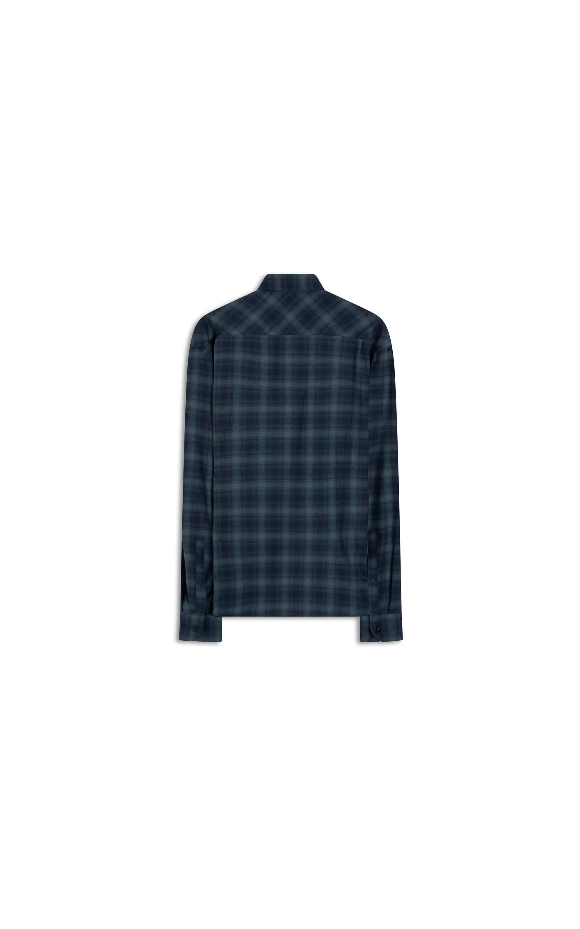 Camisa Flanela Xadrez Diogo Ml Azul Bic