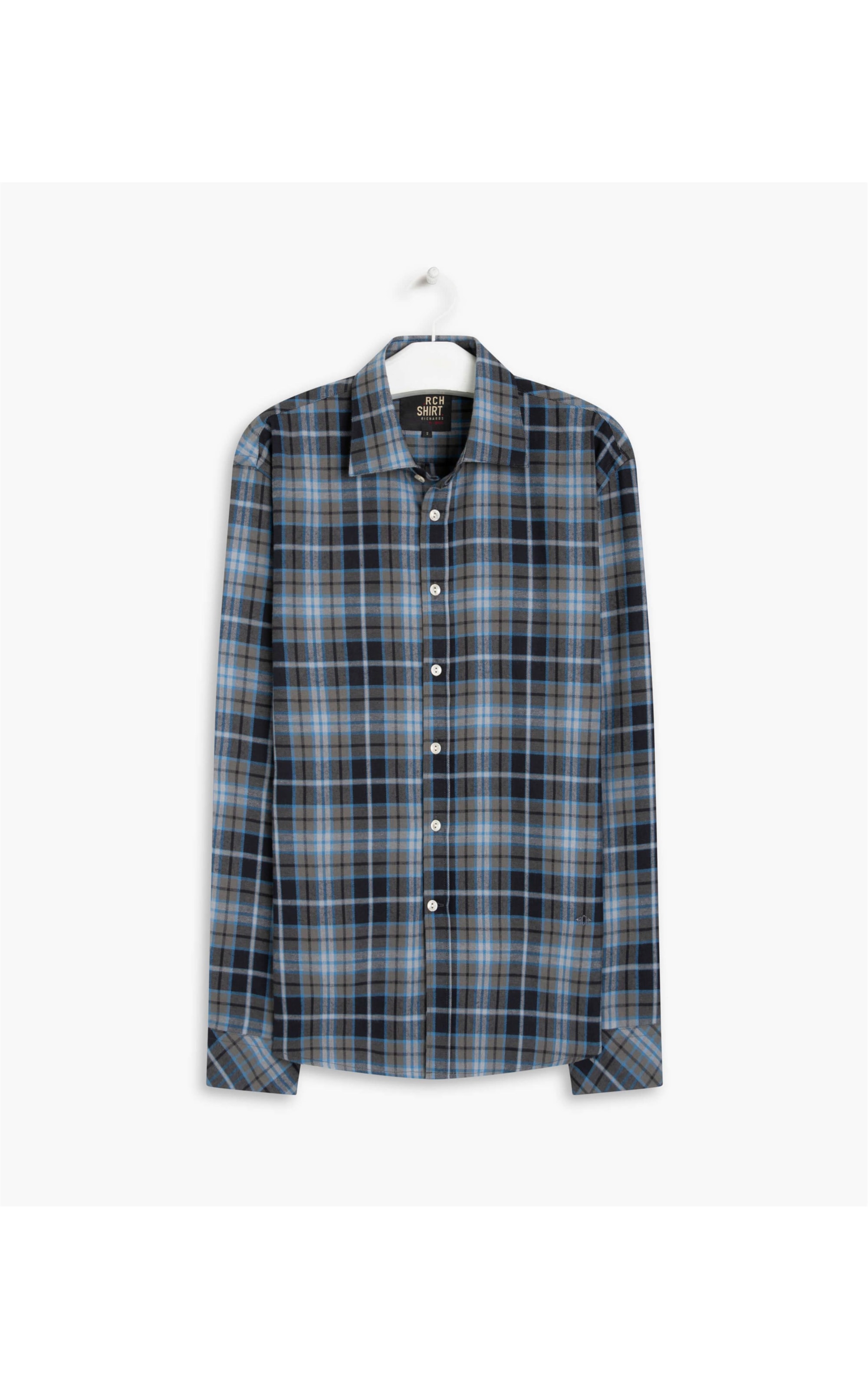 Camisa Flanela Xadrez Frederico Ml Grafite