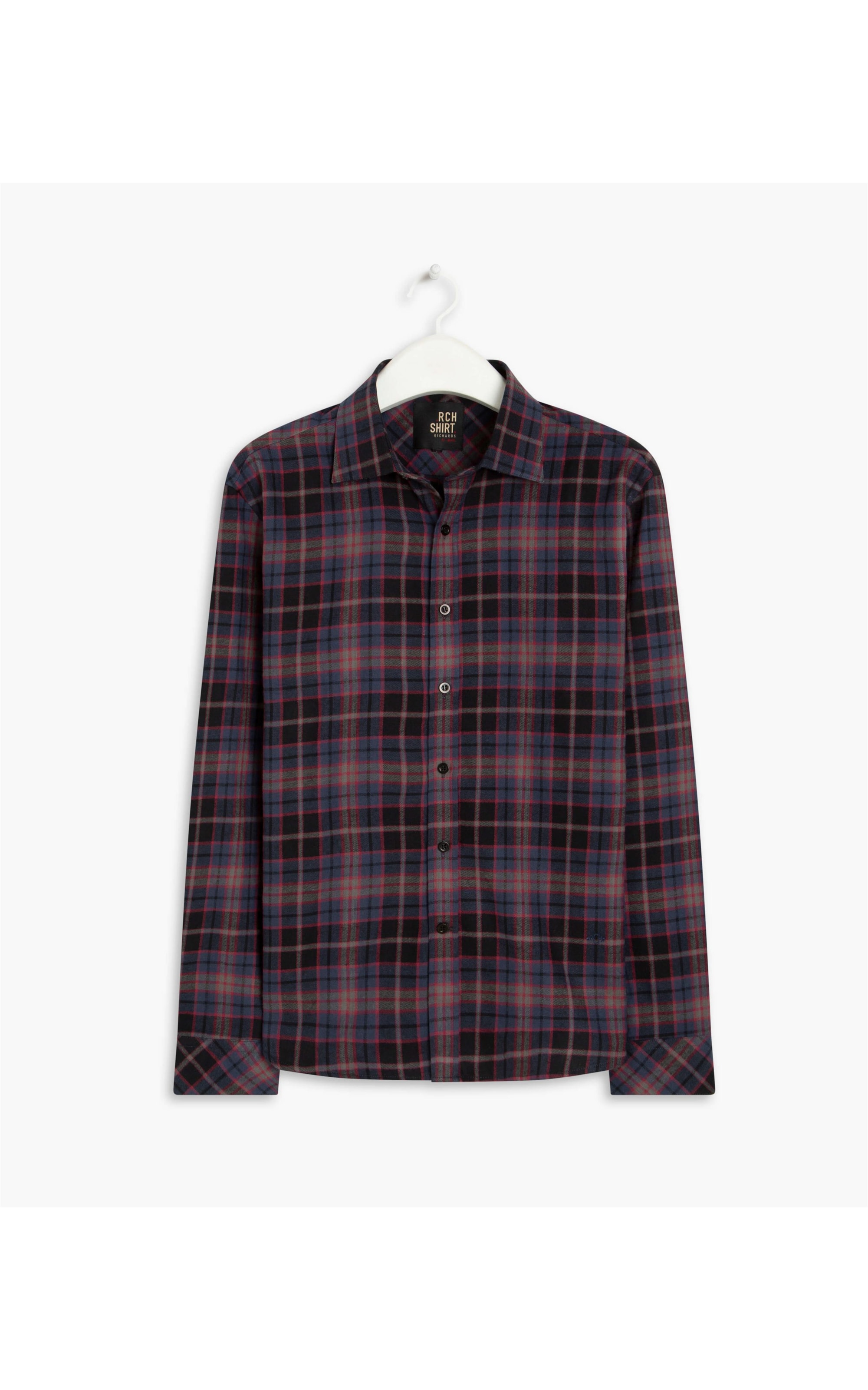 Camisa Flanela Xadrez Frederico Ml Marinho