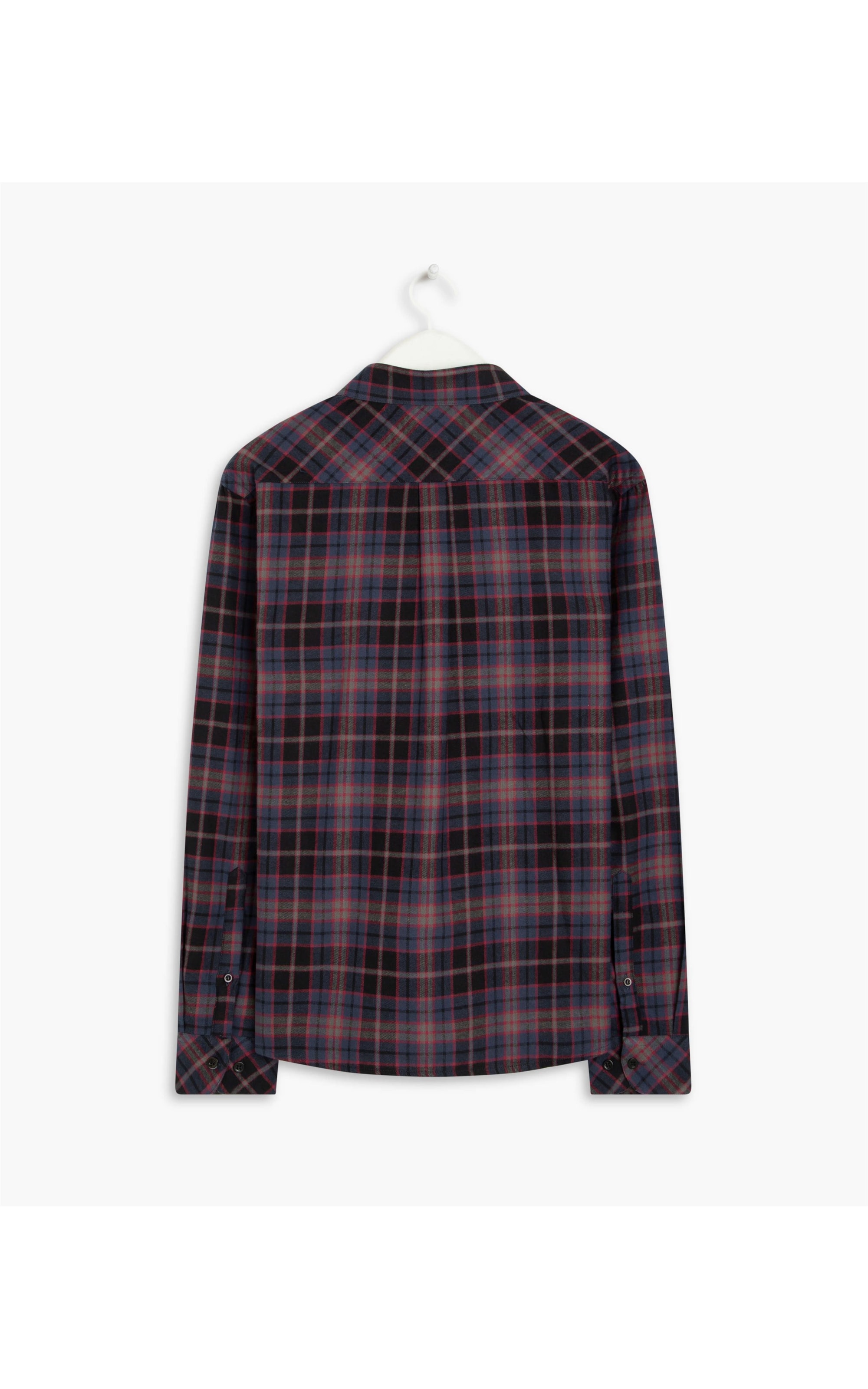 Camisa Flanela Xadrez Frederico Ml Marinho