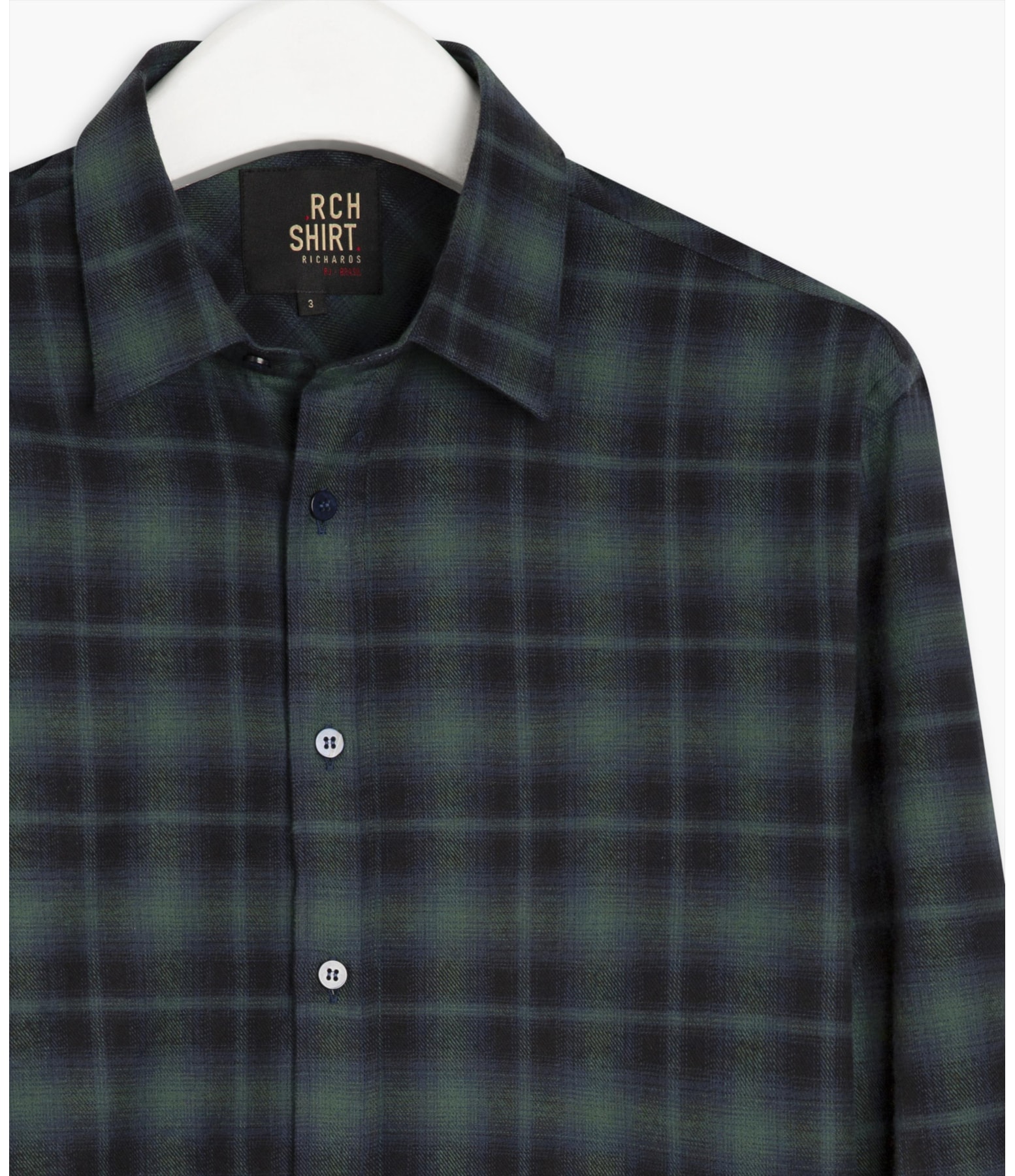 Camisa Flanela Xadrez Mauricio Ml Petroleo