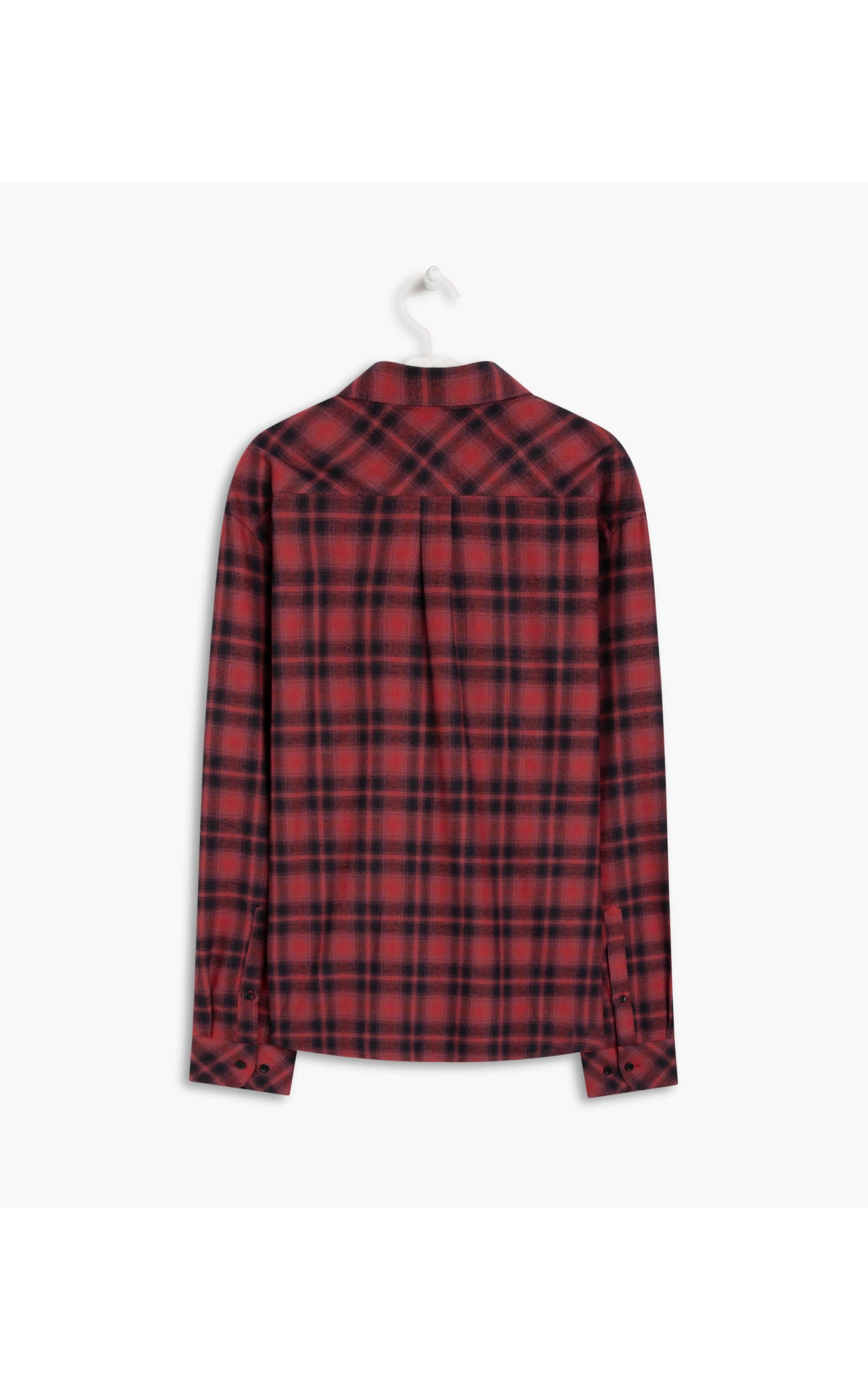 Camisa Flanela Xadrez Mauricio Ml Vermelho