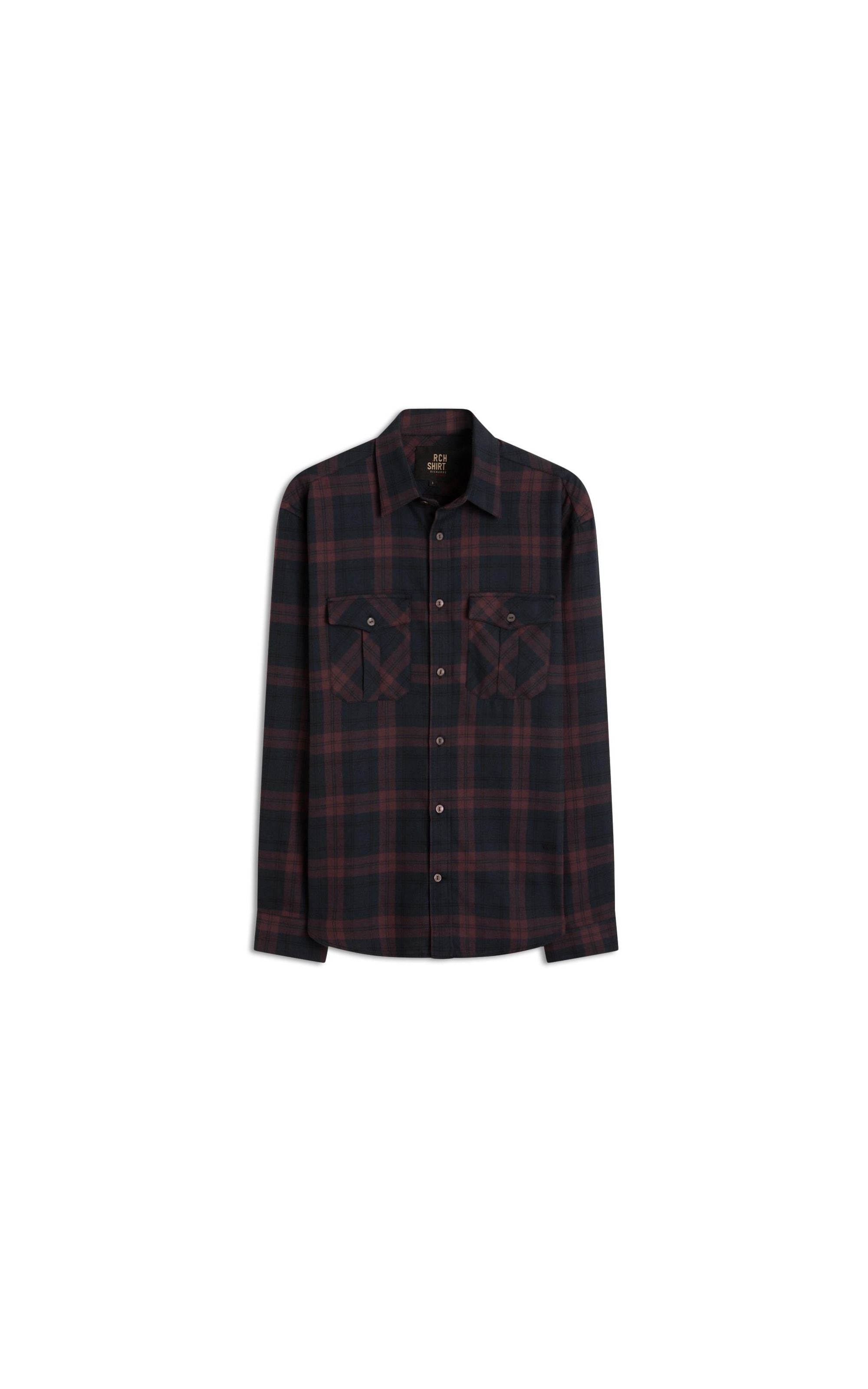 Camisa Flanela Yuri Ml Bordeaux