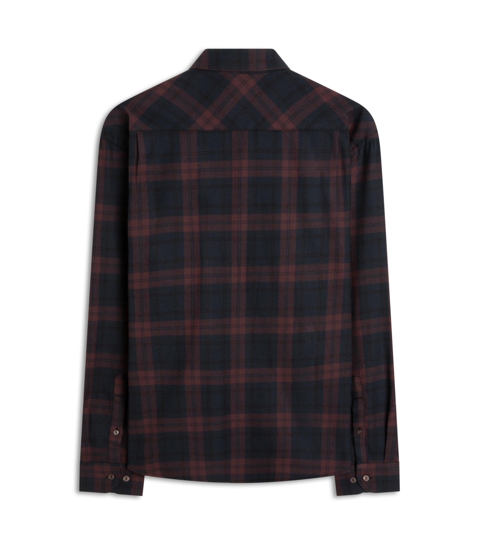 Camisa Flanela Yuri Ml Bordeaux
