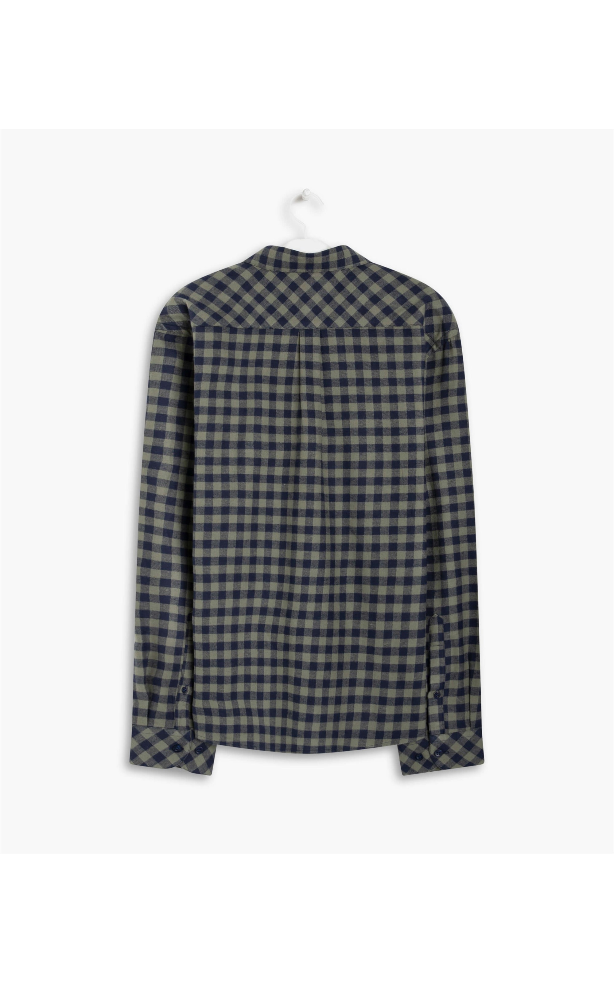 Camisa Flanelada Xadrez Ademilton Ml Verde Escuro