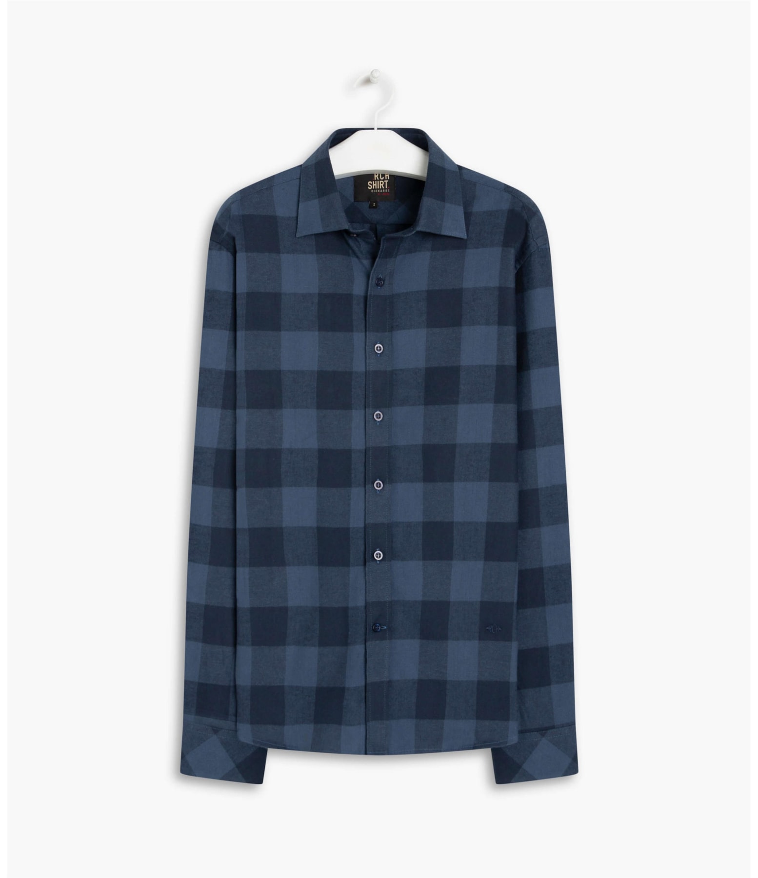 Camisa Flanelada Xadrez Ale Ml Marinho