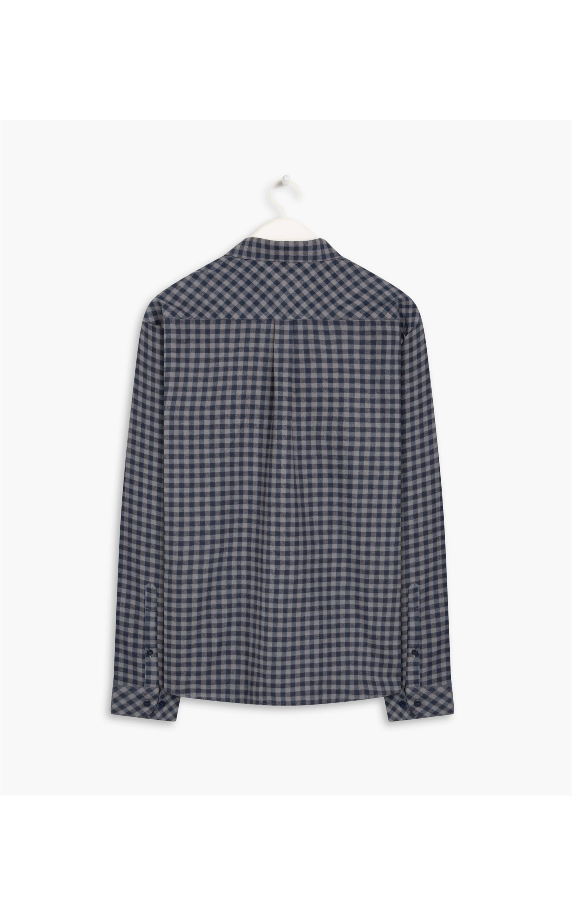 Camisa Flanelada Xadrez Ale Ml Marinho