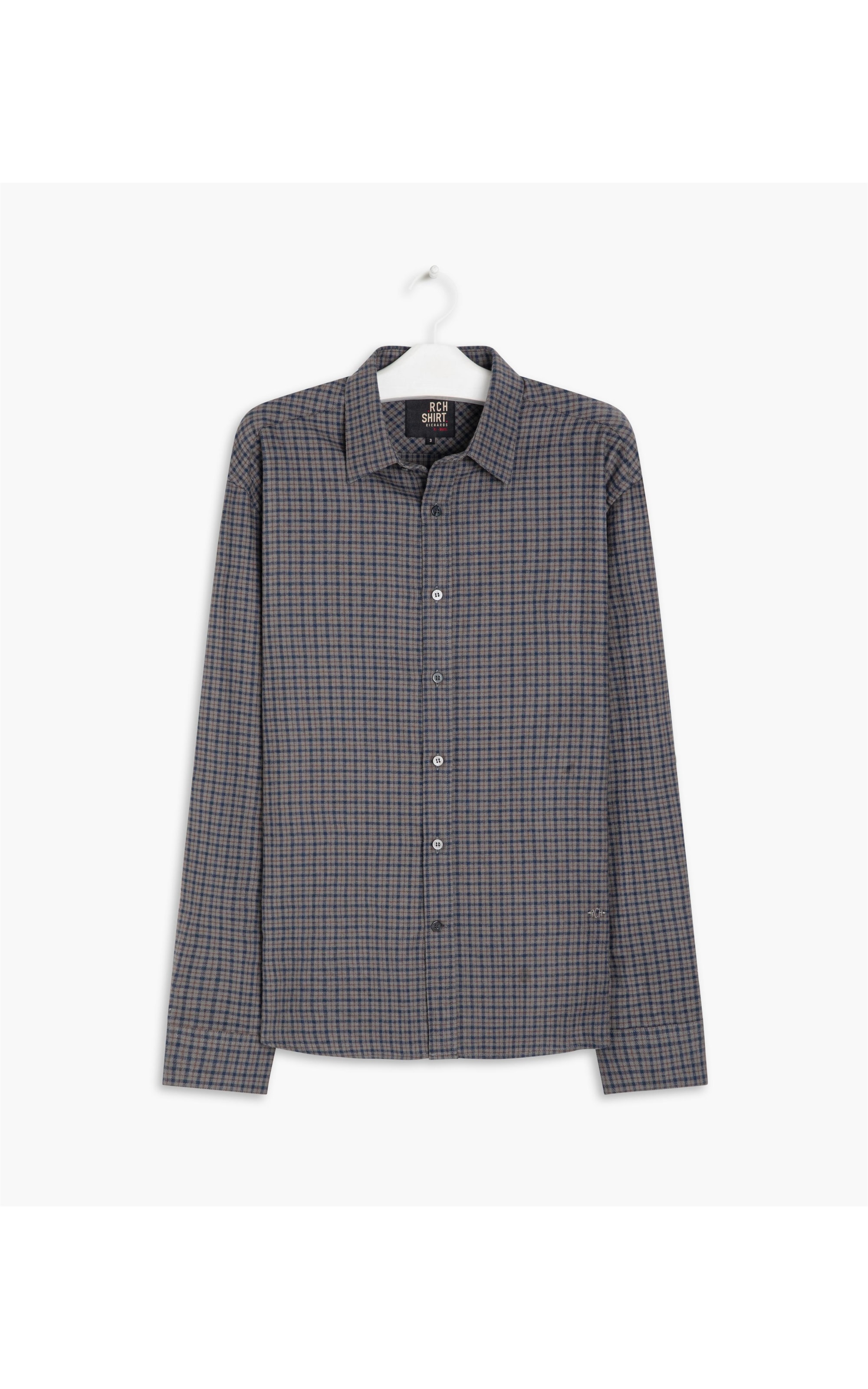 Camisa Flanelada Xadrez Grafite