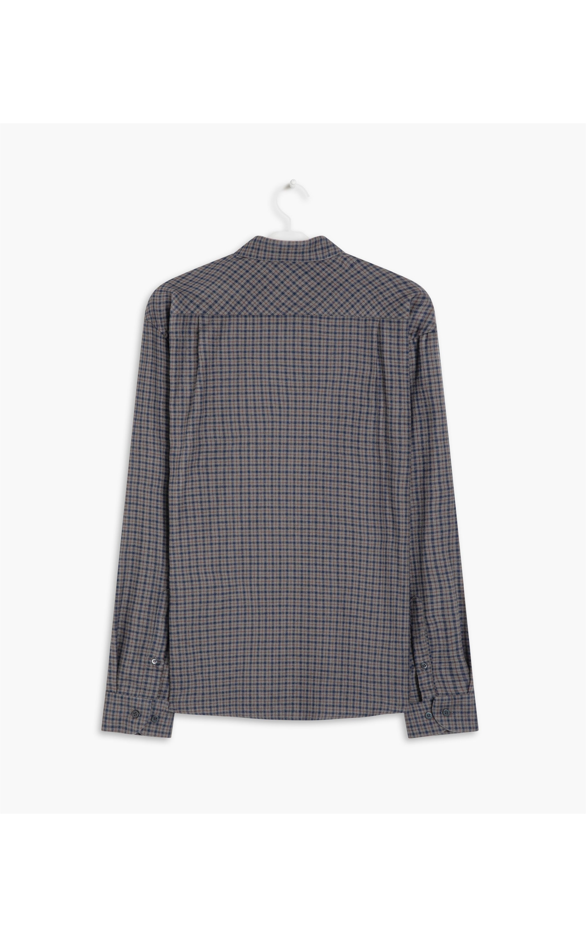 Camisa Flanelada Xadrez Grafite