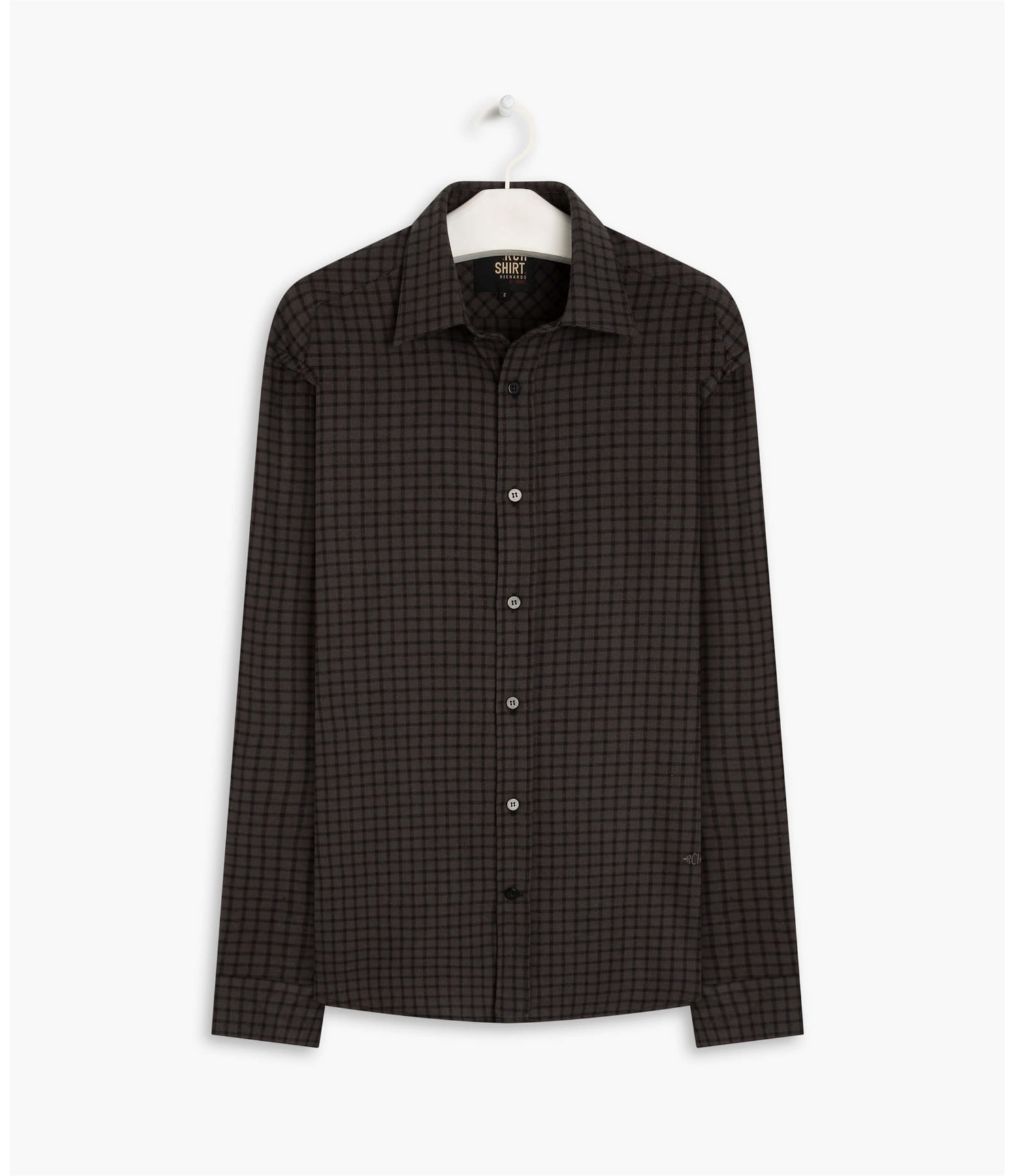 Camisa Flanelada Xadrez Tabaco