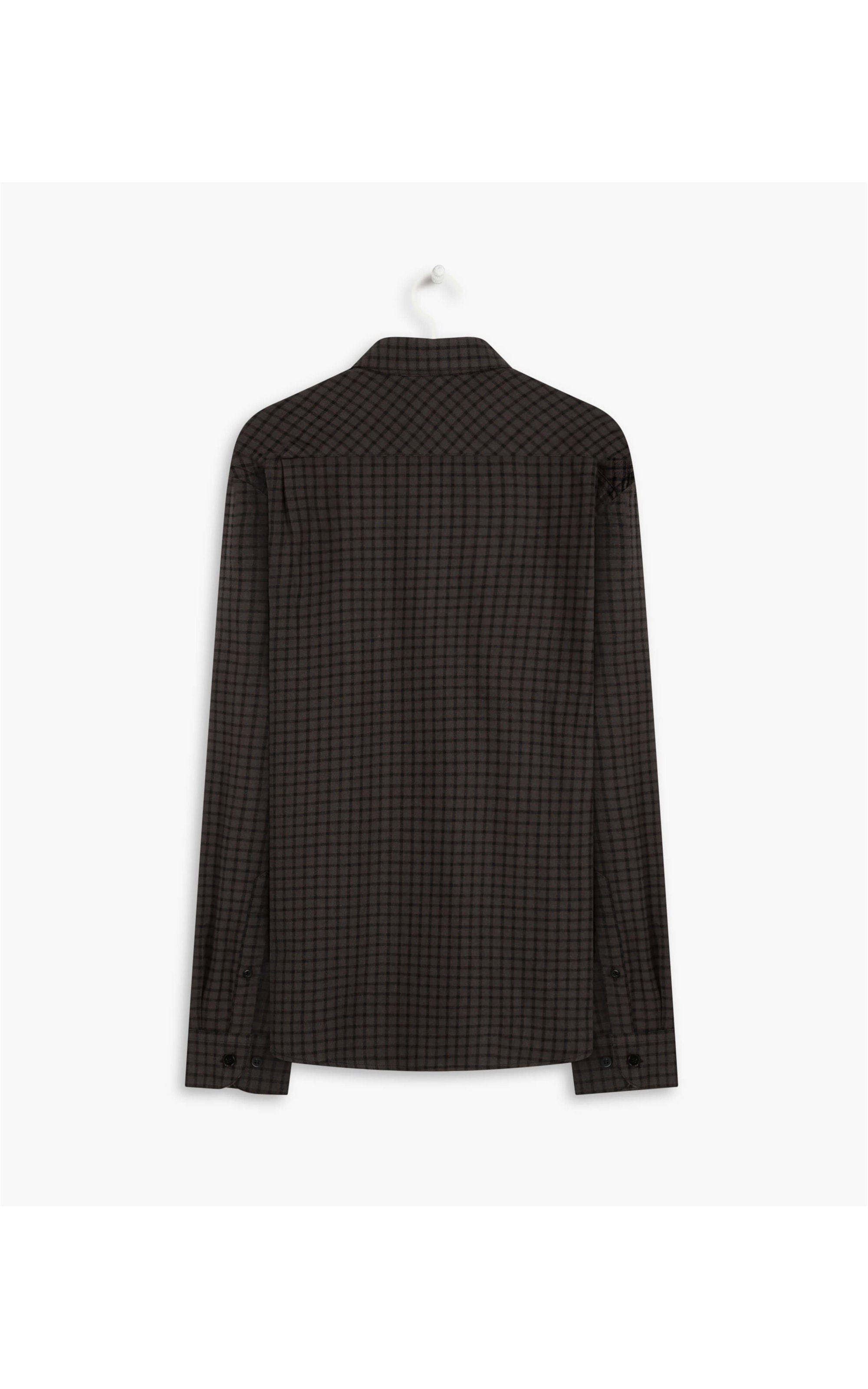 Camisa Flanelada Xadrez Tabaco