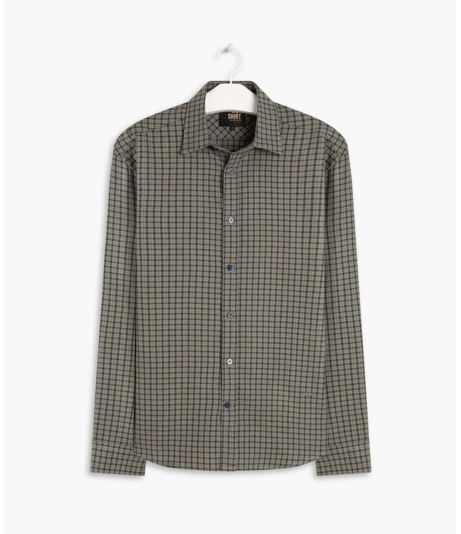 Camisa Flanelada Xadrez Verde Escuro