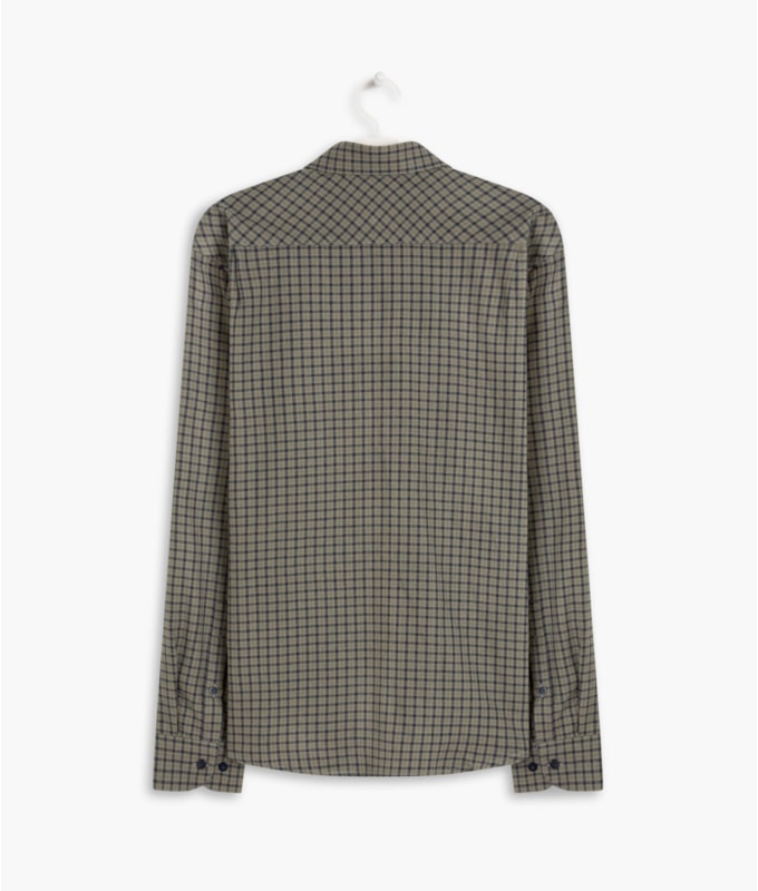 Camisa Flanelada Xadrez Verde Escuro