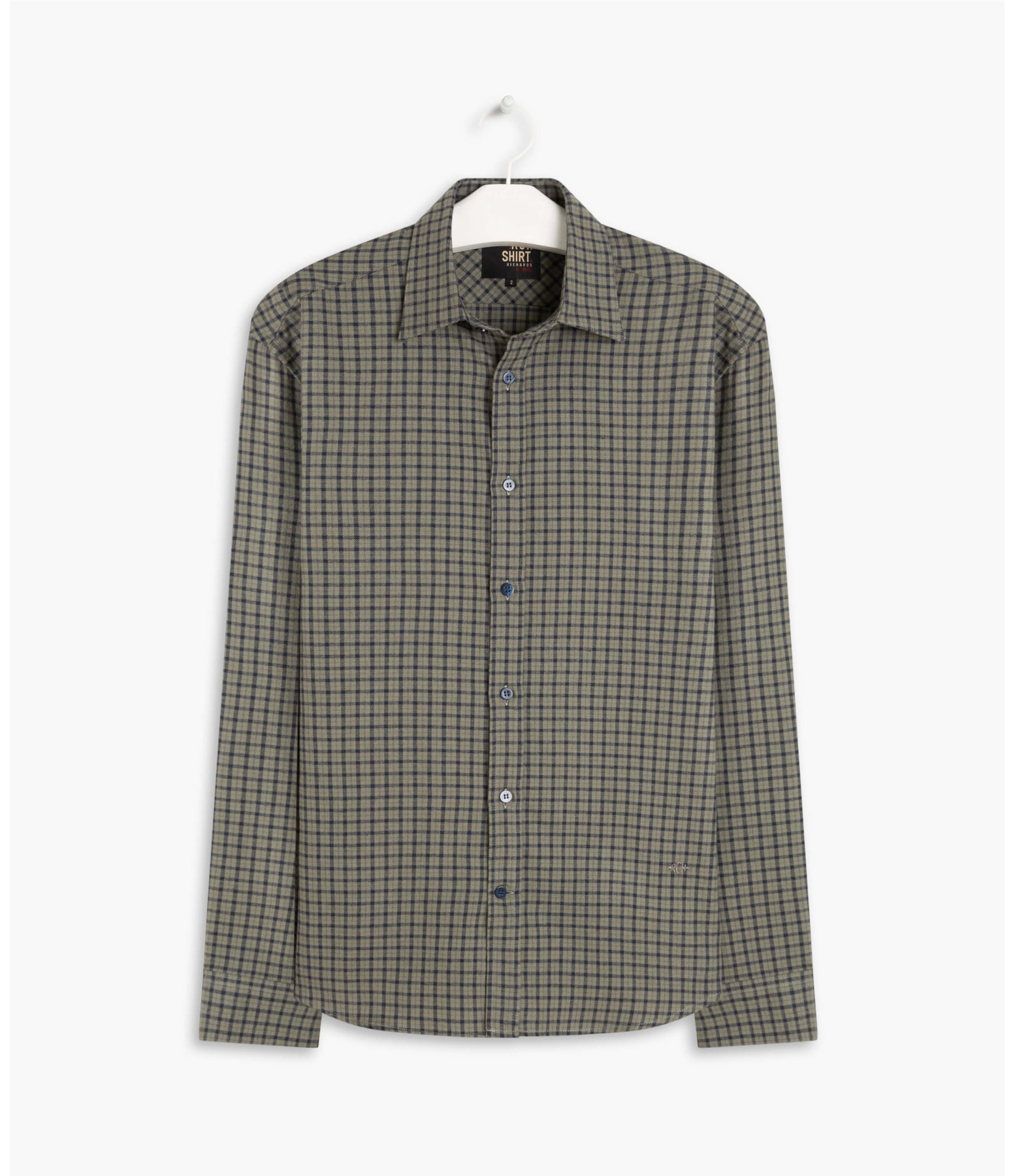 Camisa Flanelada Xadrez Verde Escuro