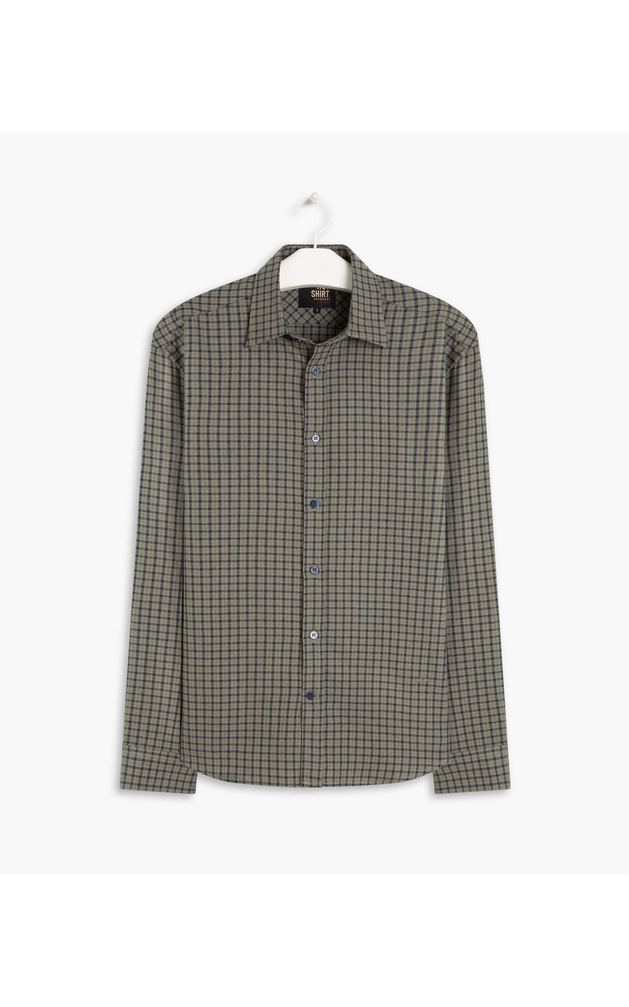 Camisa Flanelada Xadrez Verde Escuro