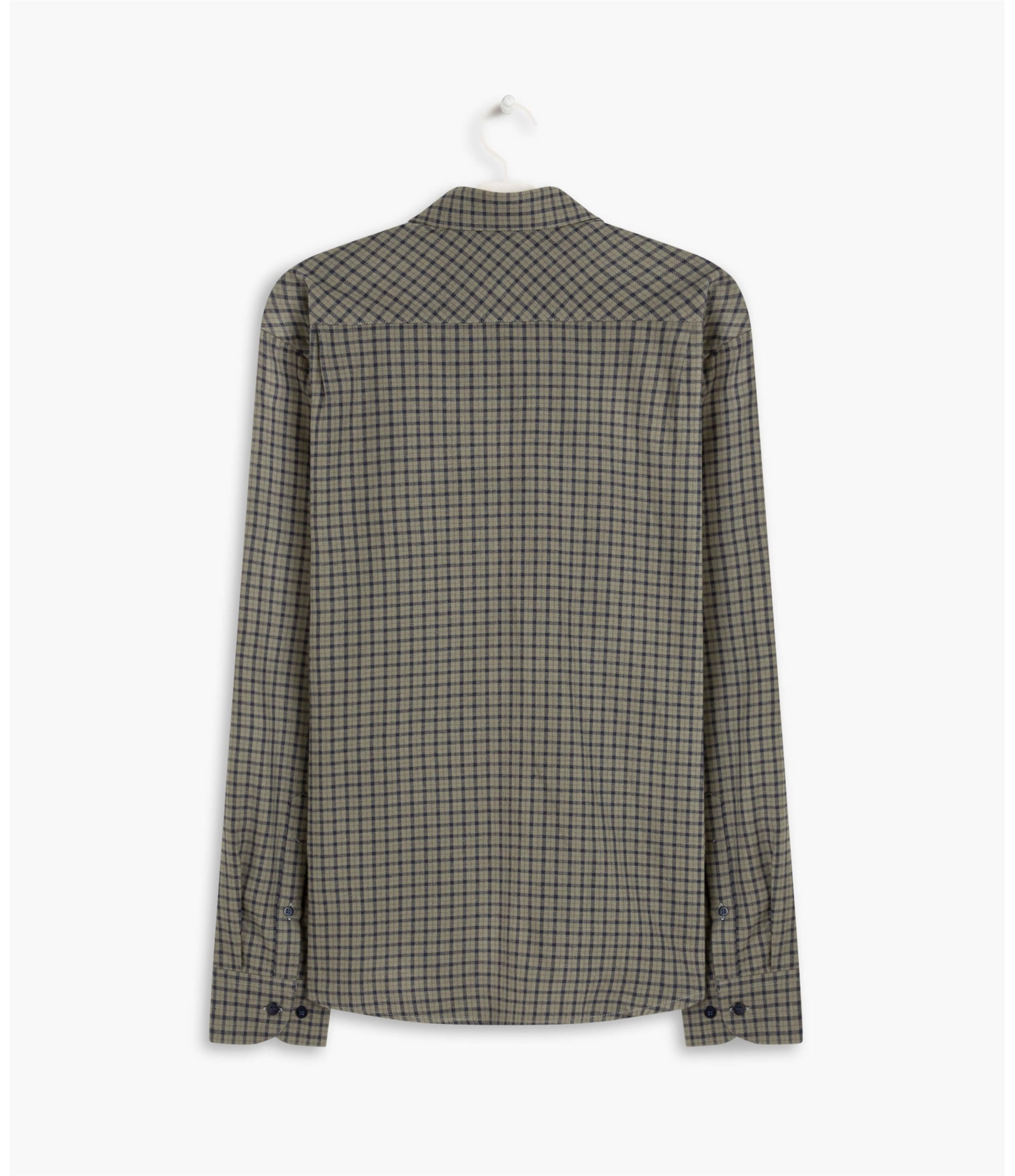 Camisa Flanelada Xadrez Verde Escuro