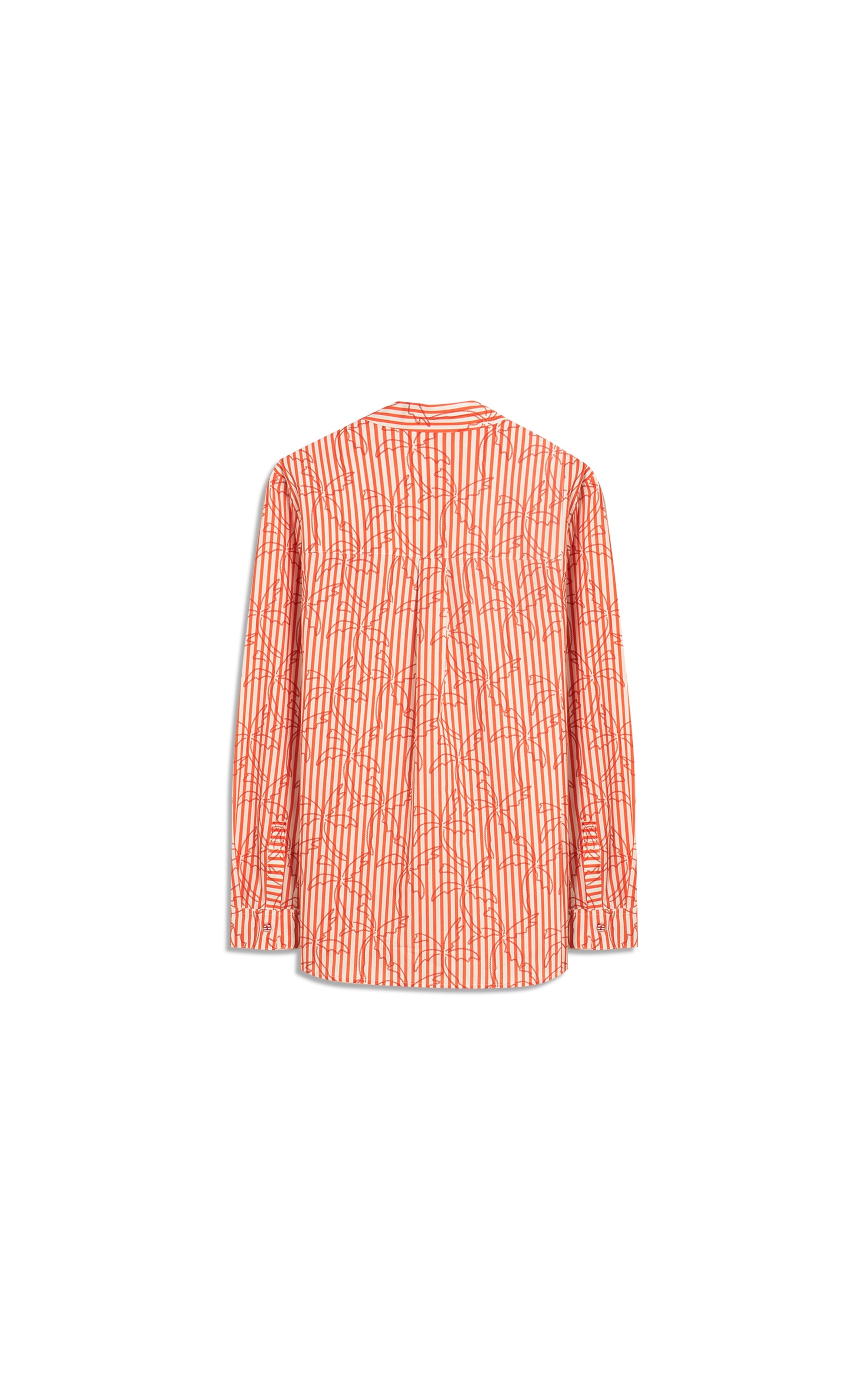 Camisa Flora Listrado Palmers Vermelho
