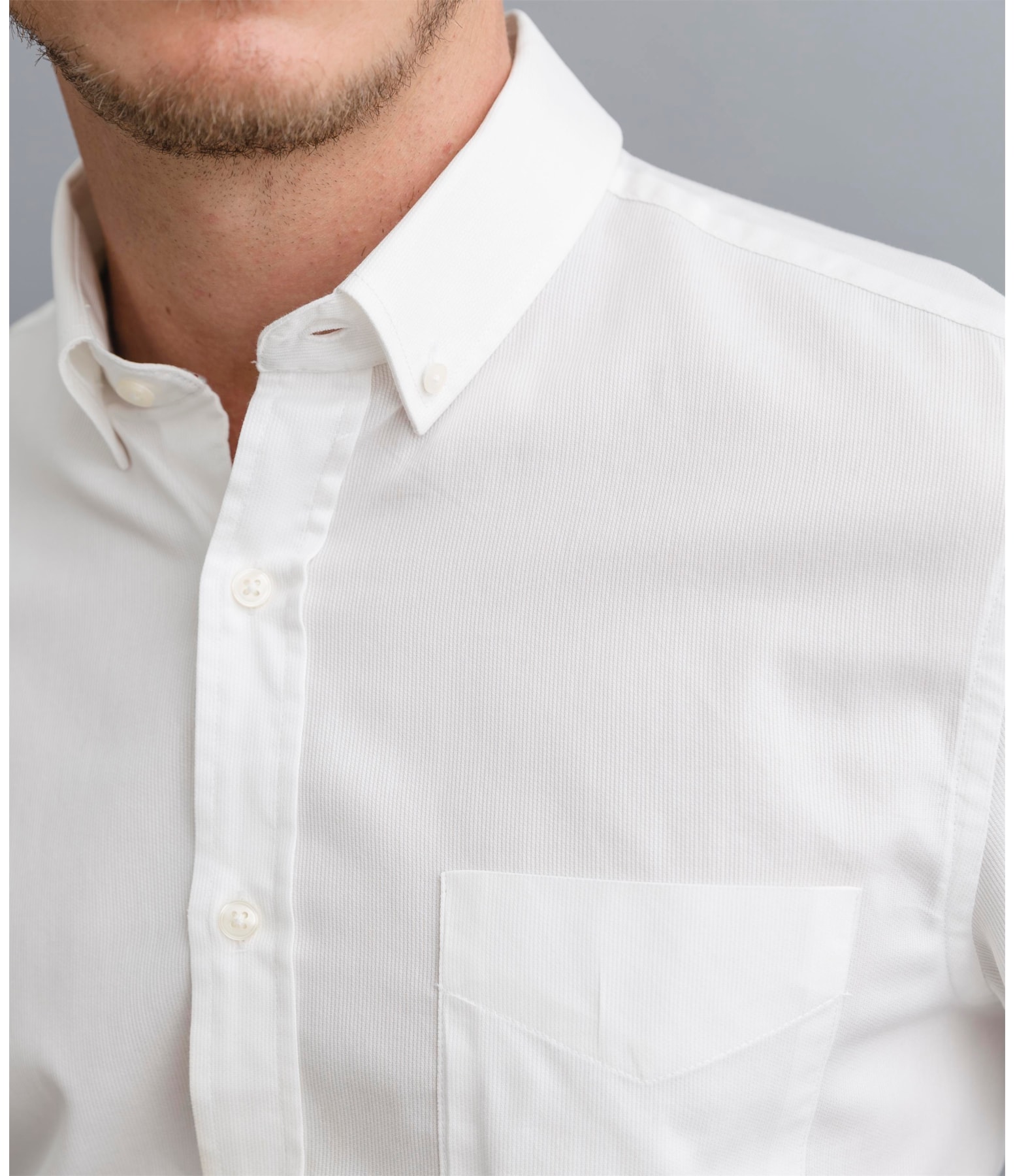 Camisa Fustao Lisa Ml Branco