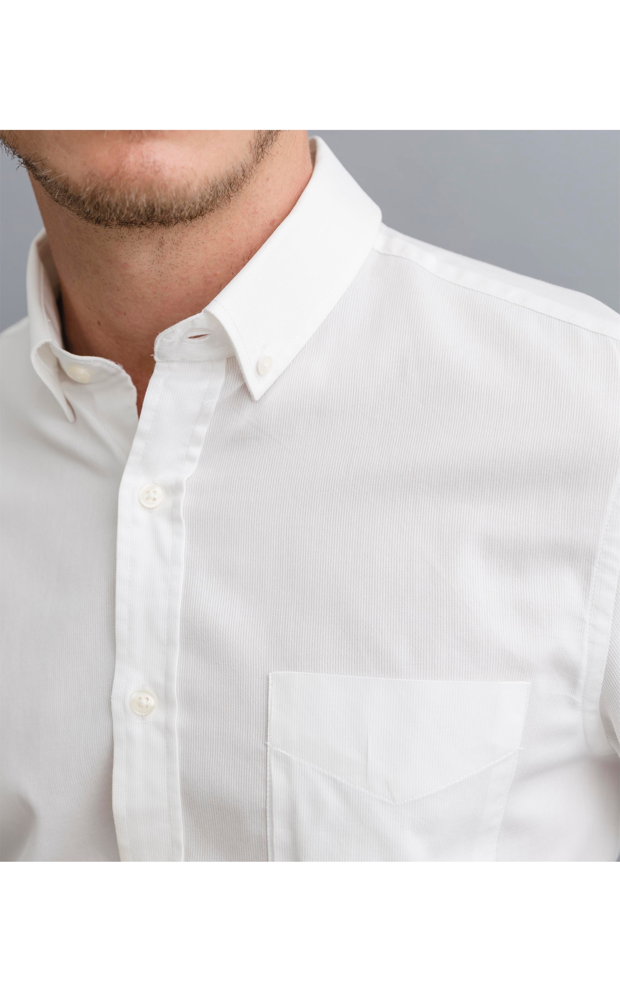Camisa Fustao Lisa Ml Branco