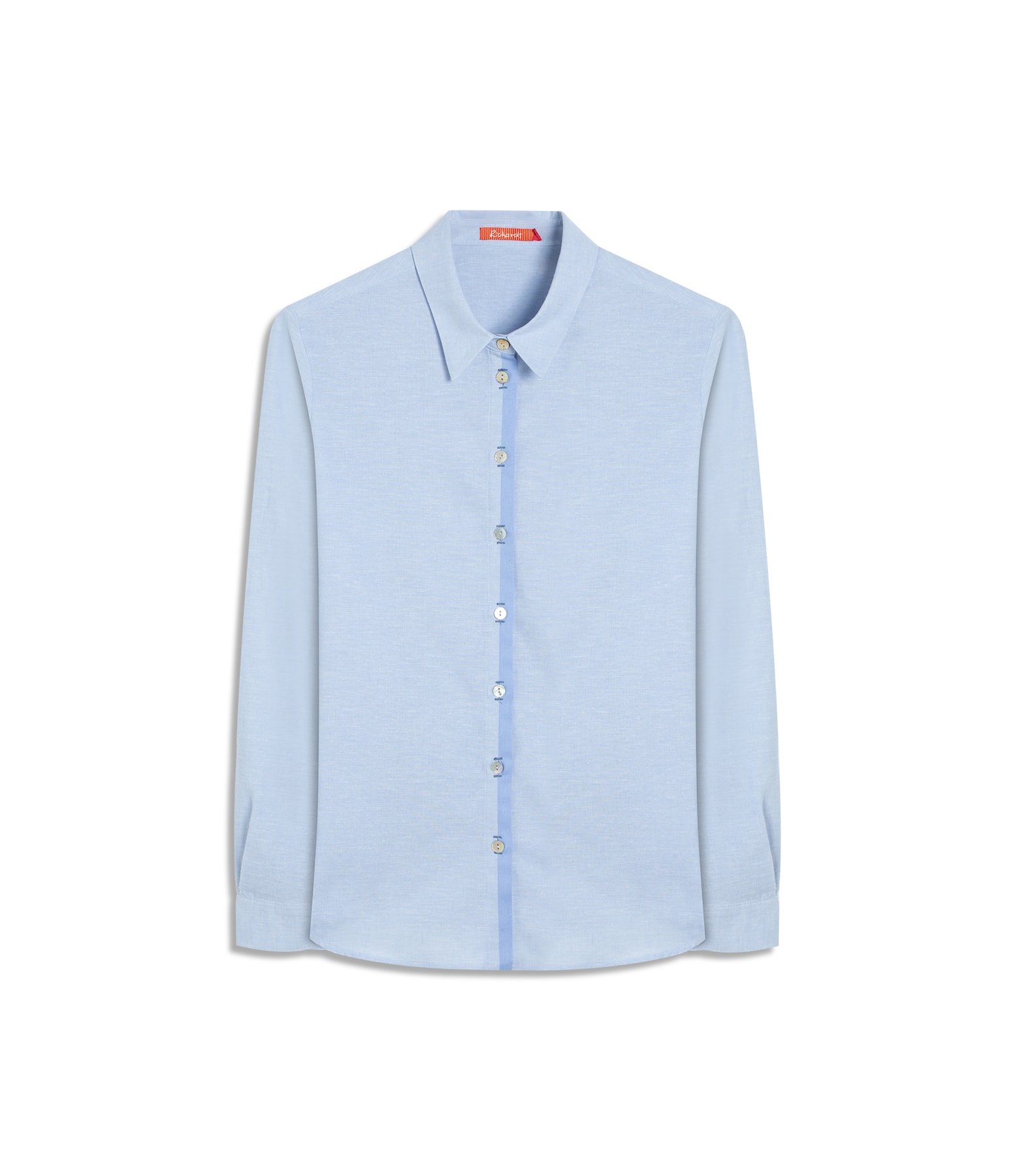 Camisa Gaya Linho Blend Azul Claro